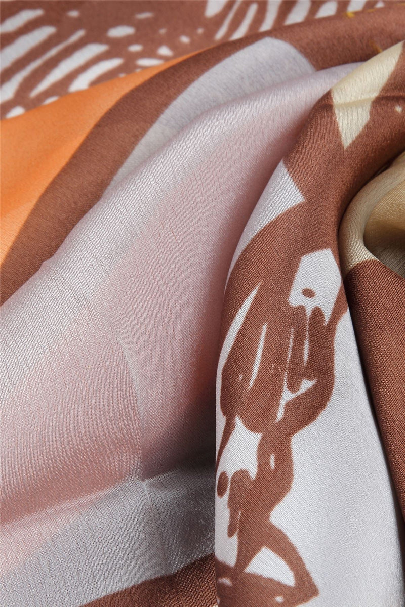 Horse Bit Print Scarf