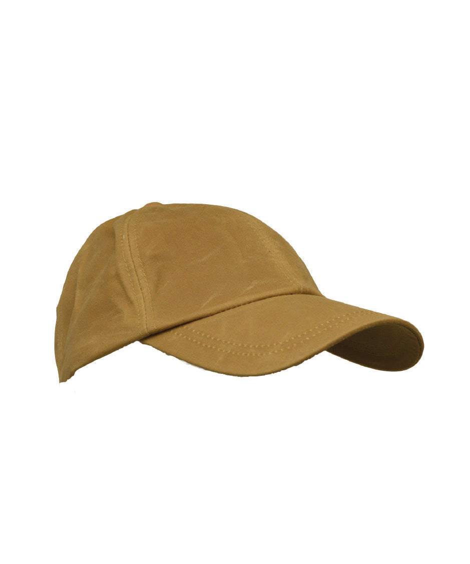 HW03 - Wax Baseball Cap - STONE - Oxford Blue