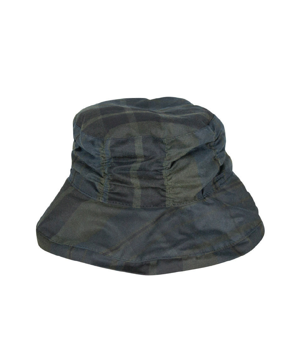 HW69 - Women's Tartan Chelsea Hat - DUNDEE - Oxford Blue