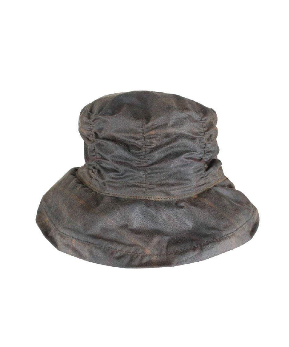 HW69 - Women's Tartan Chelsea Hat - HONEY - Oxford Blue