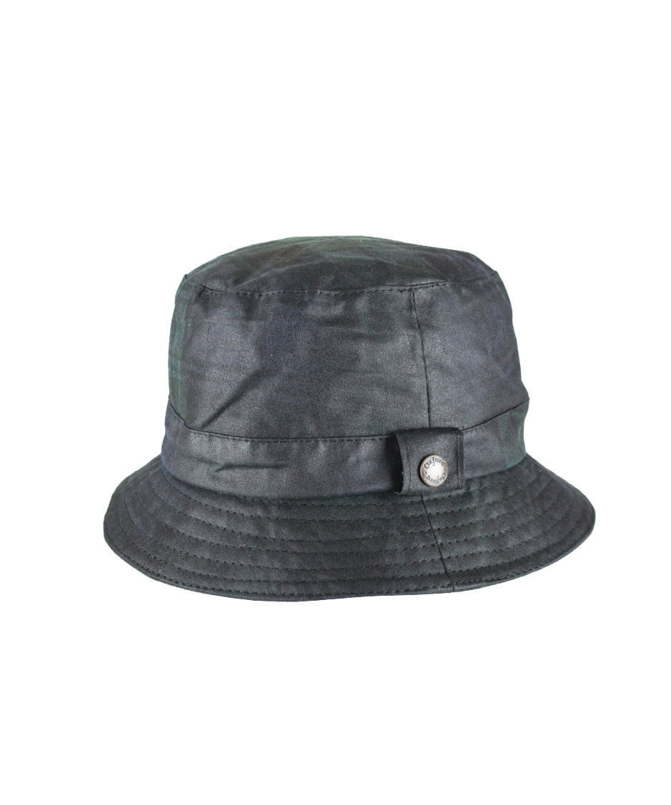 HW95 - Bush Hat Tartan Wax - BLACKWATCH - Oxford Blue