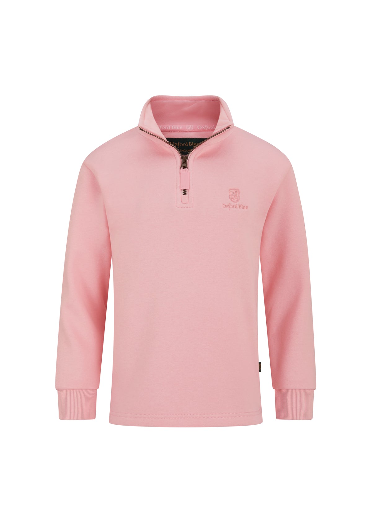 KSS03 - Childrens Unisex Ayr Sweatshirt - PINK - Oxford Blue