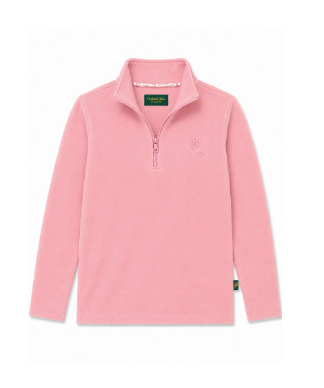 LSS04 - Ladies Ayr Sweatshirt - Pink - Oxford Blue