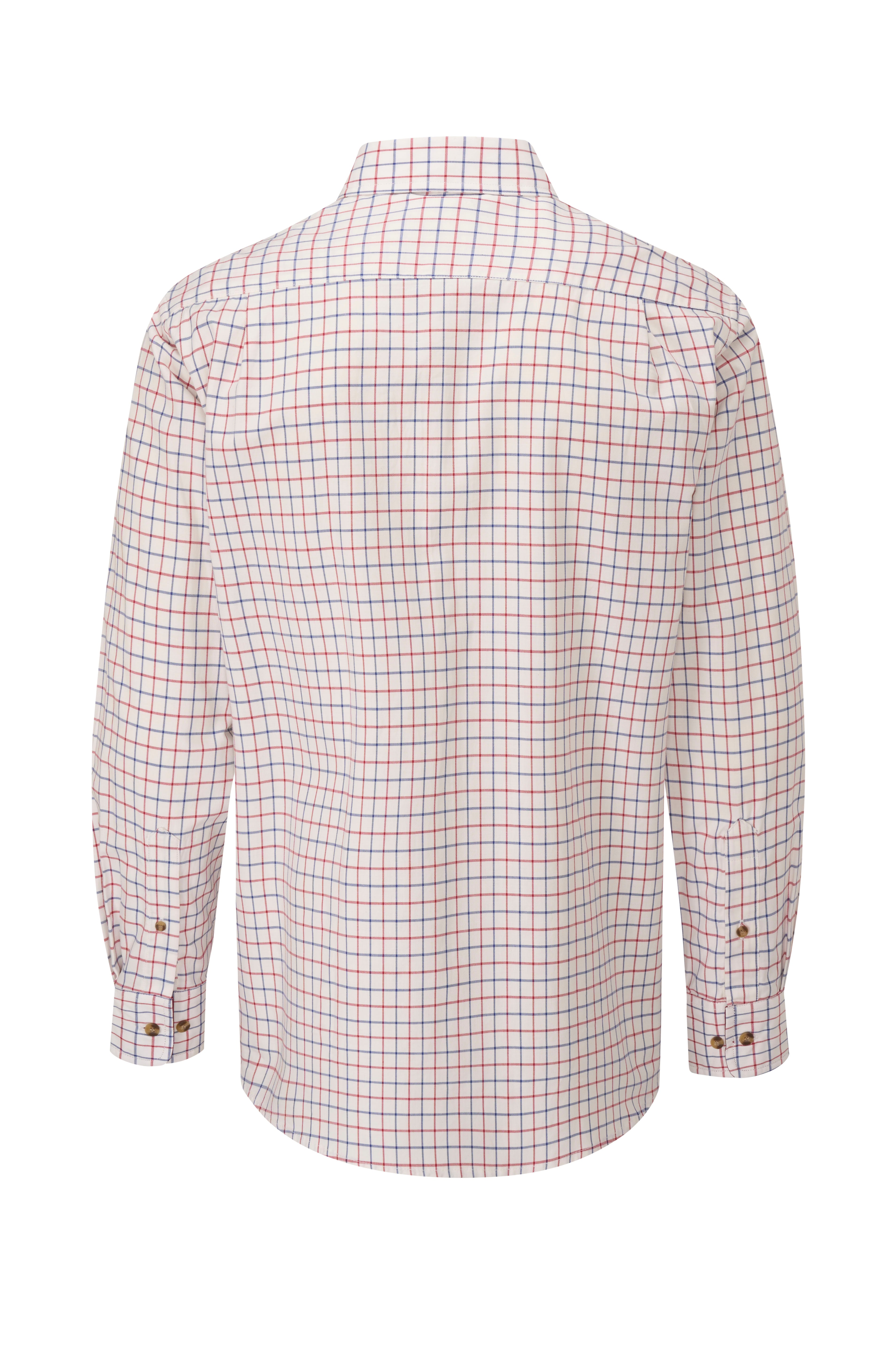 MCS205 - Men's Ghent Check Shirt - Oxford Blue