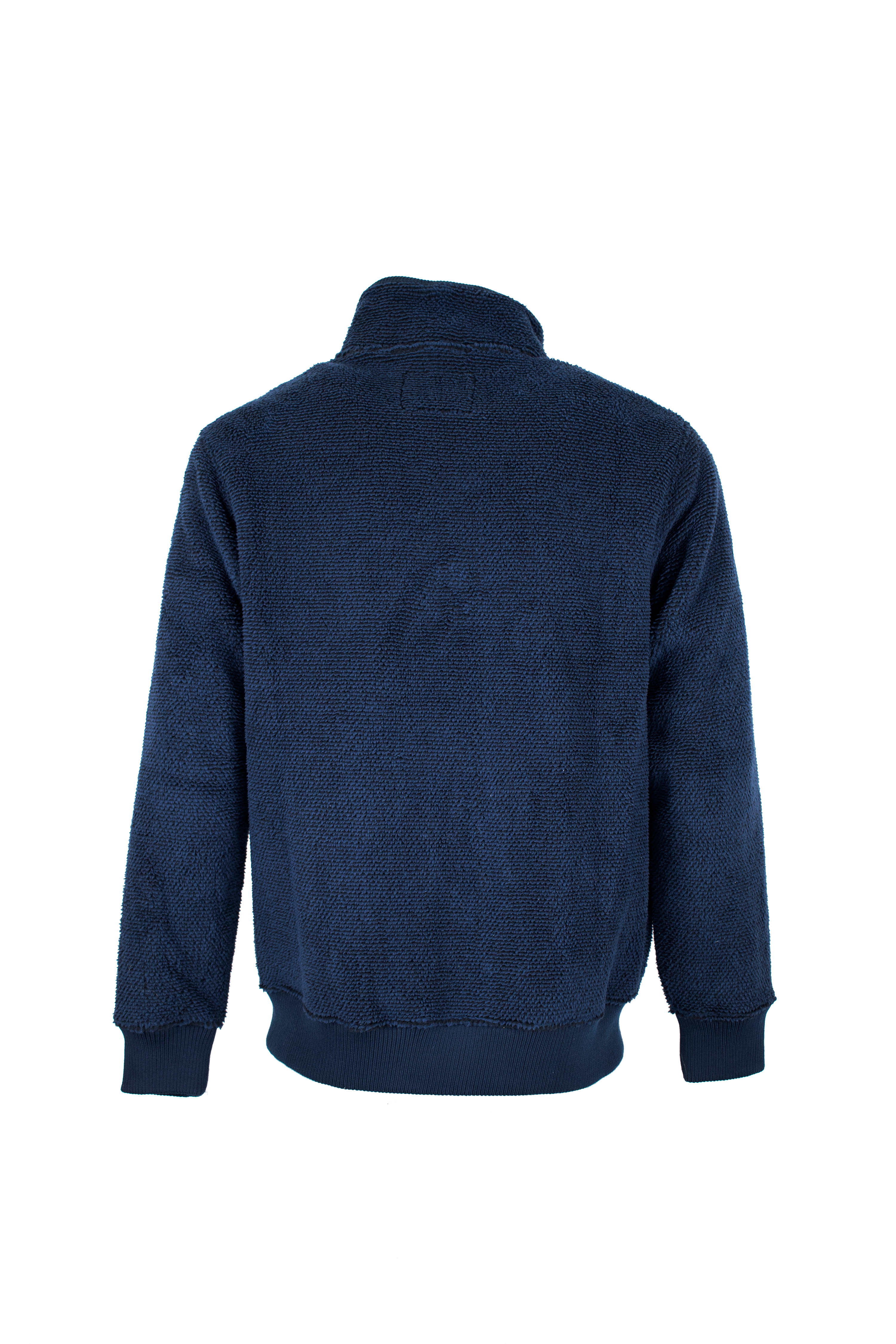 MF108 - Men's Fleck Fleece - NAVY - Oxford Blue