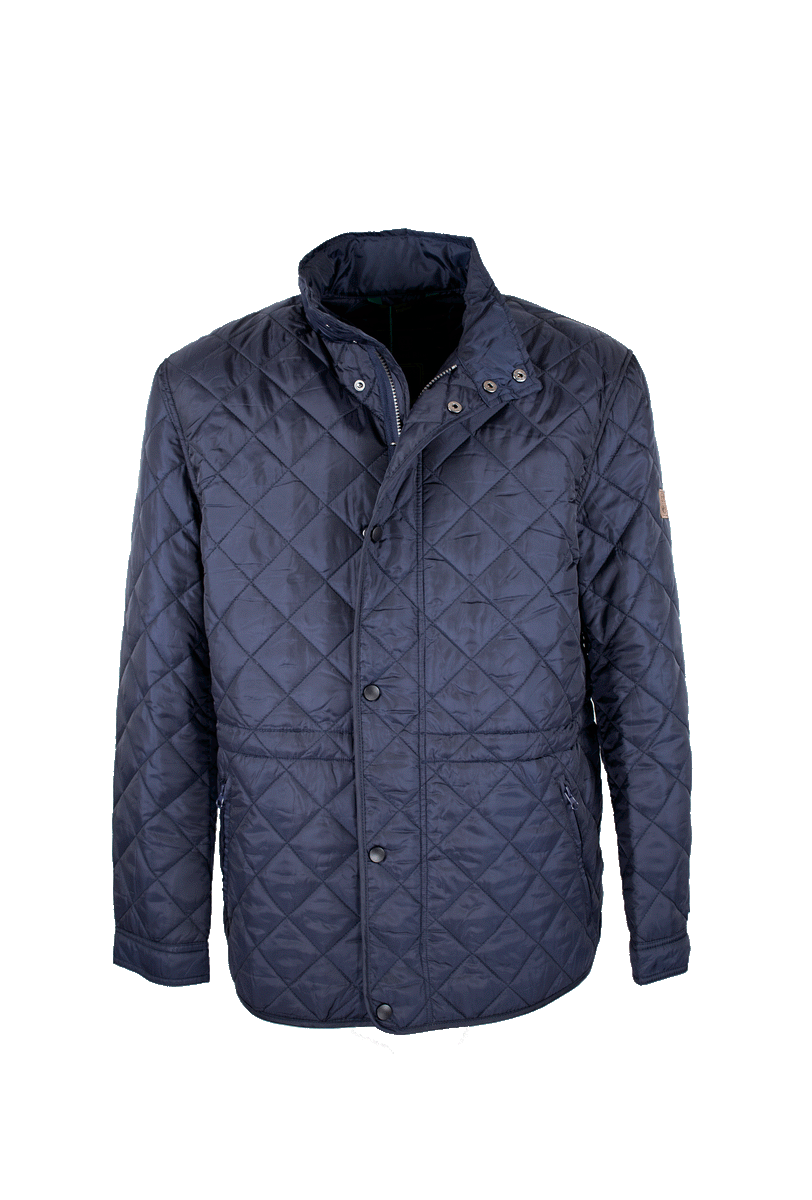 MJ002 Men's Leiden Quilted Jacket NAVY