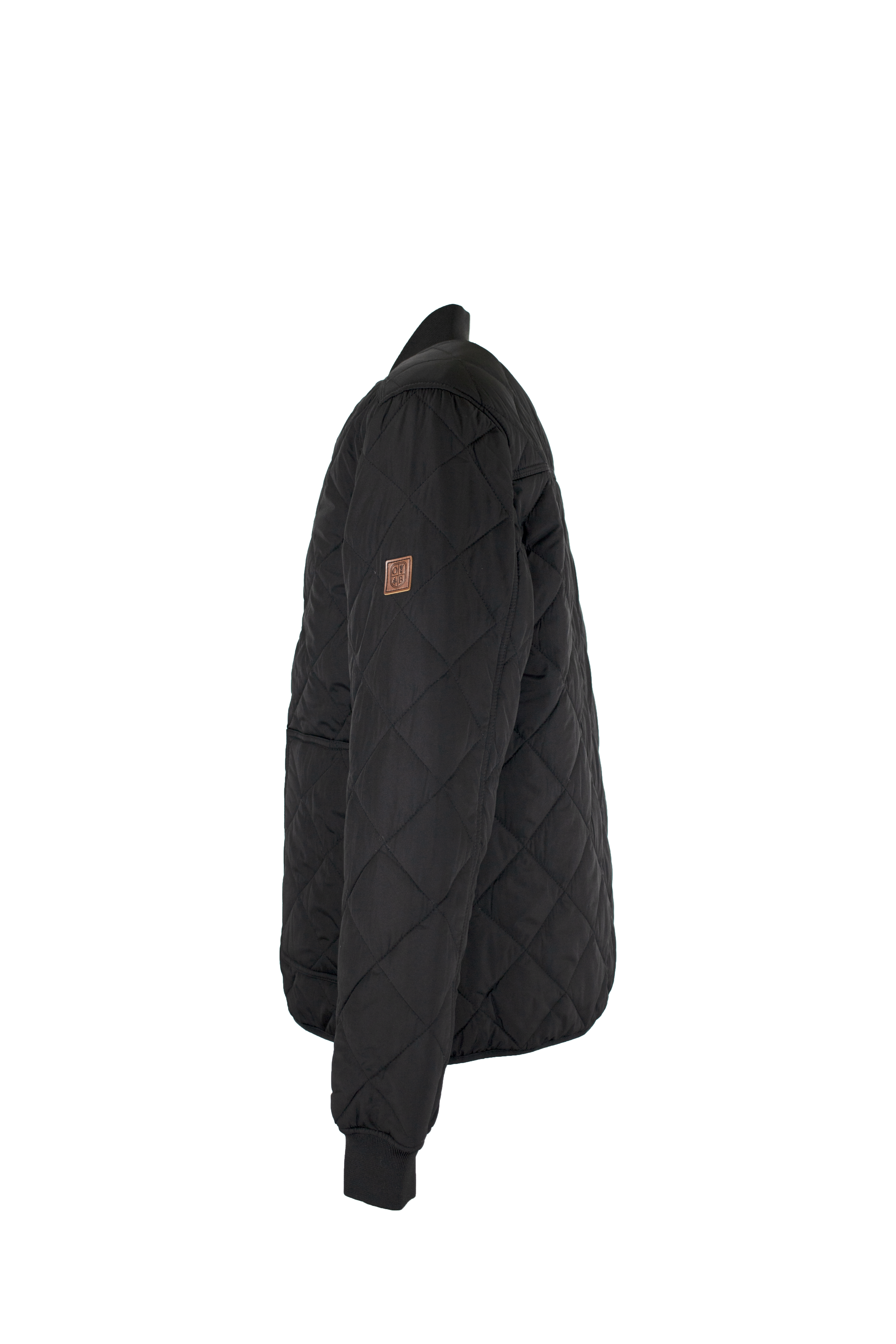 MJ005 - Men's Keswick Quilted Jacket - BLACK