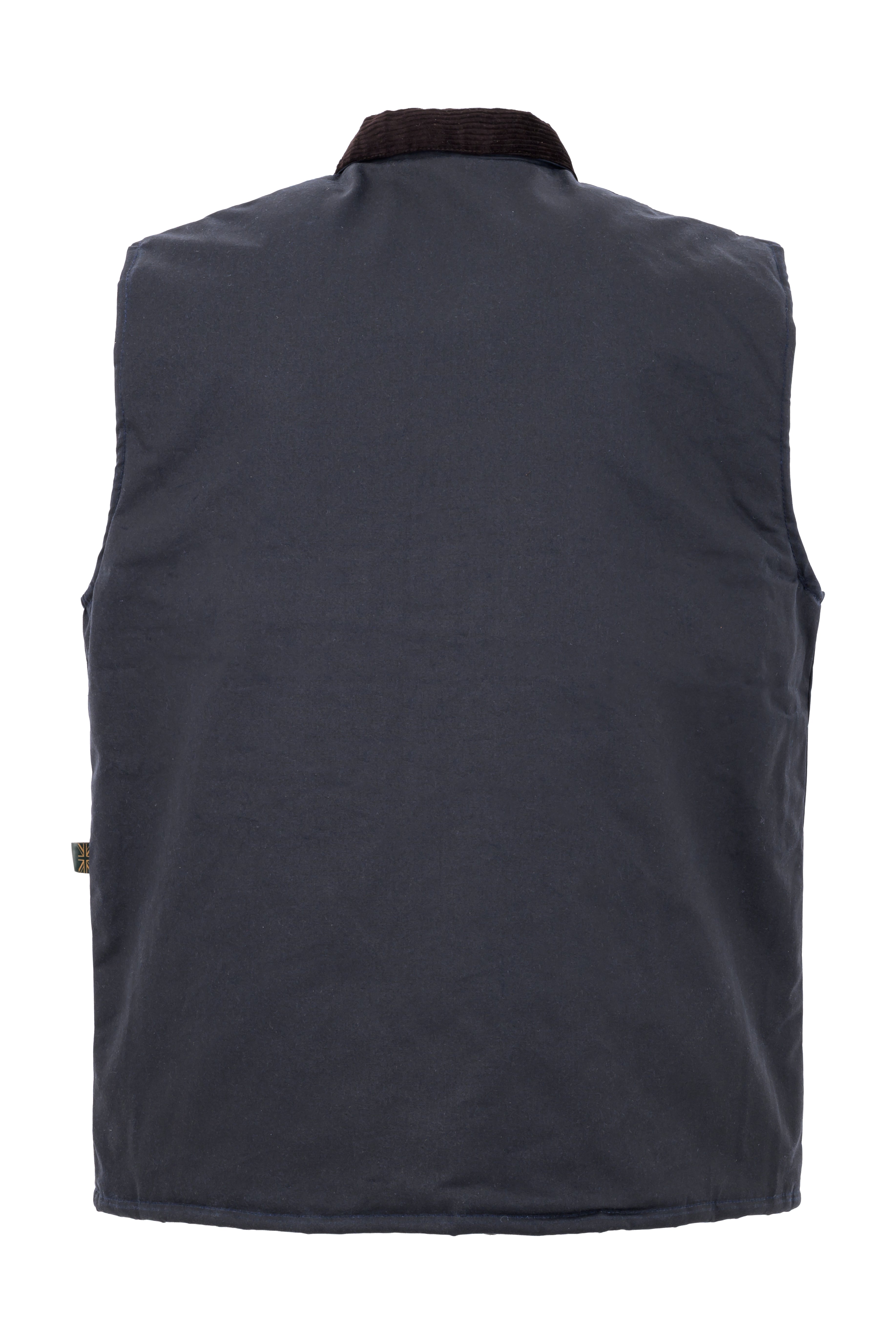 W114 - Men's Countryman Wax Gilet - NAVY - Oxford Blue