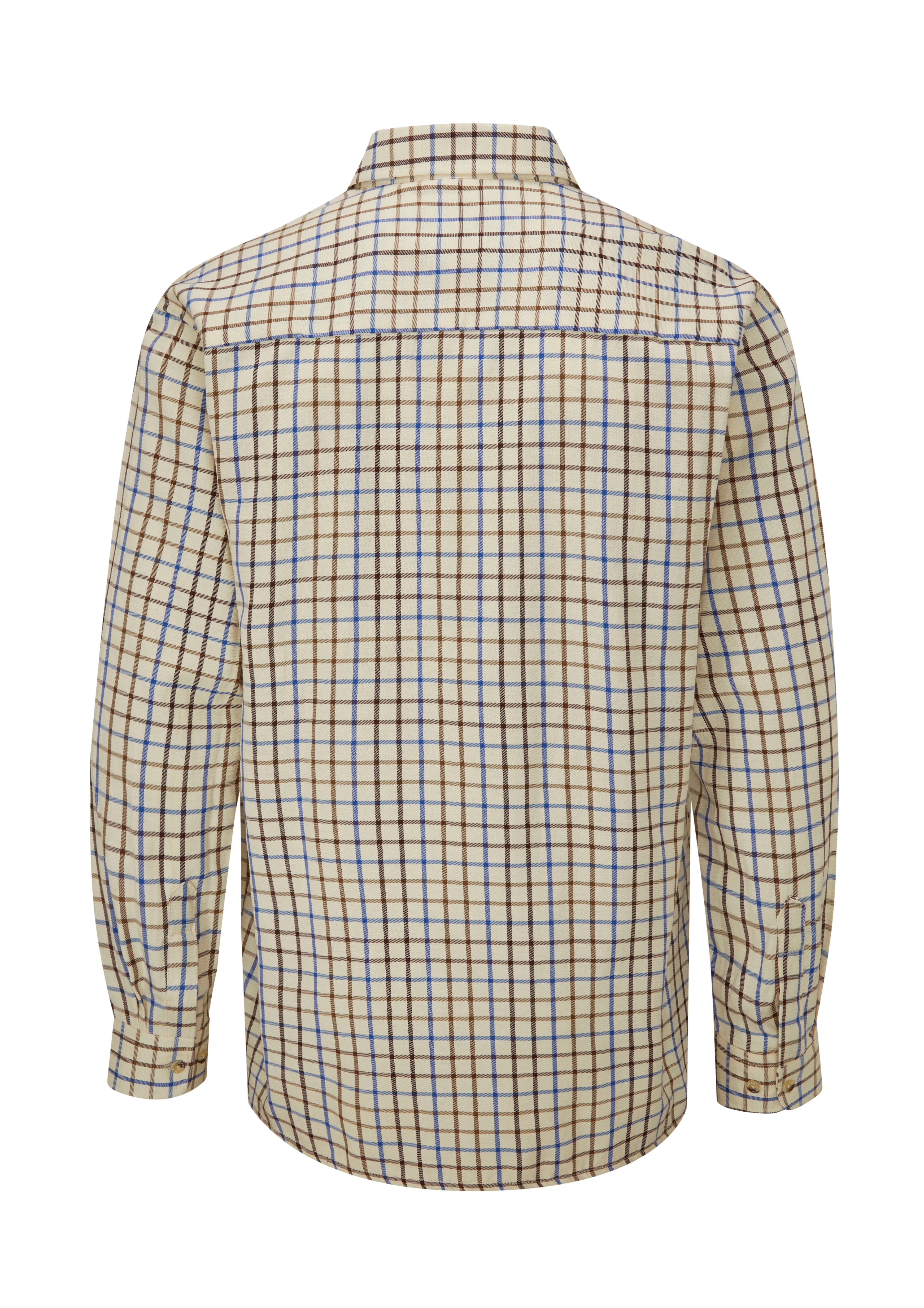 SH15 - Men's Big Tattersal Shirt - Oxford Blue