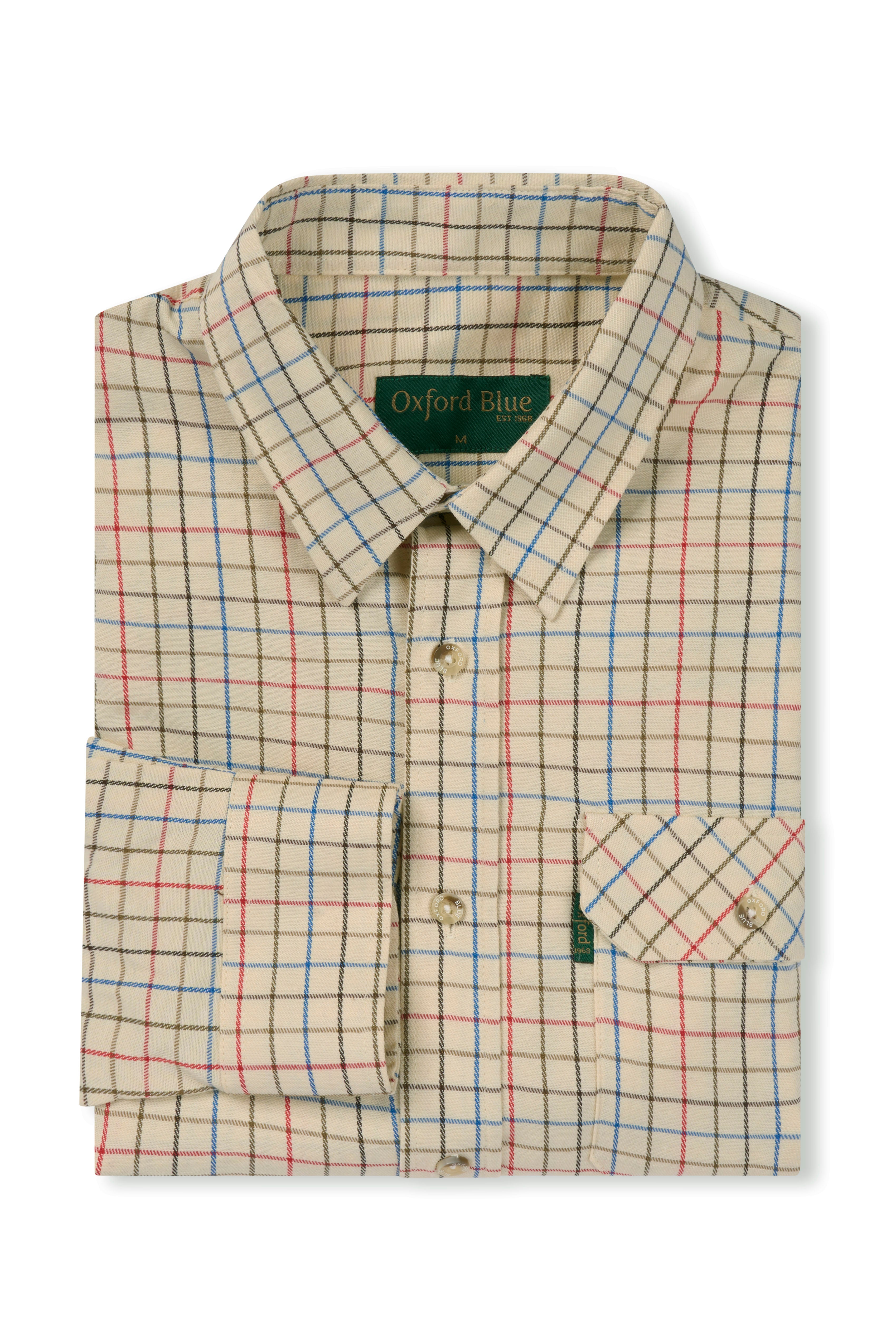 SH36 - Men's Rutland Check Shirt - Oxford Blue