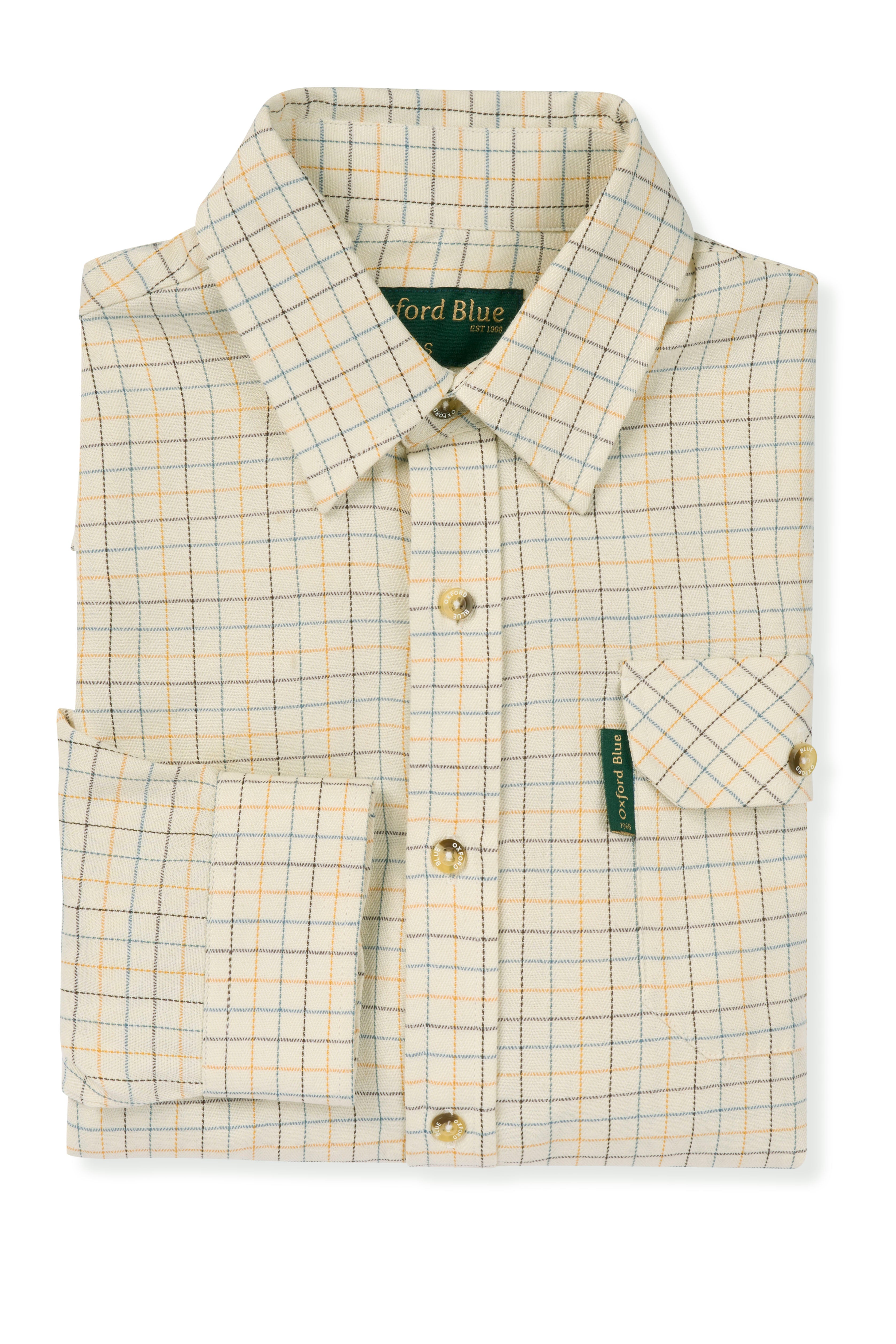 SH9 - Men's Lanark Shirt - BLUE - Oxford Blue