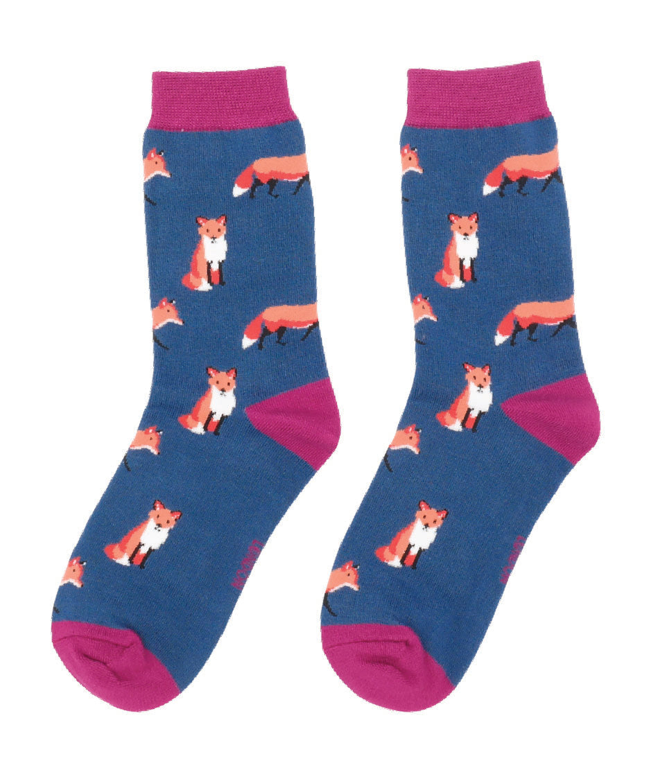 Ladies Foxes - Denim - Oxford Blue