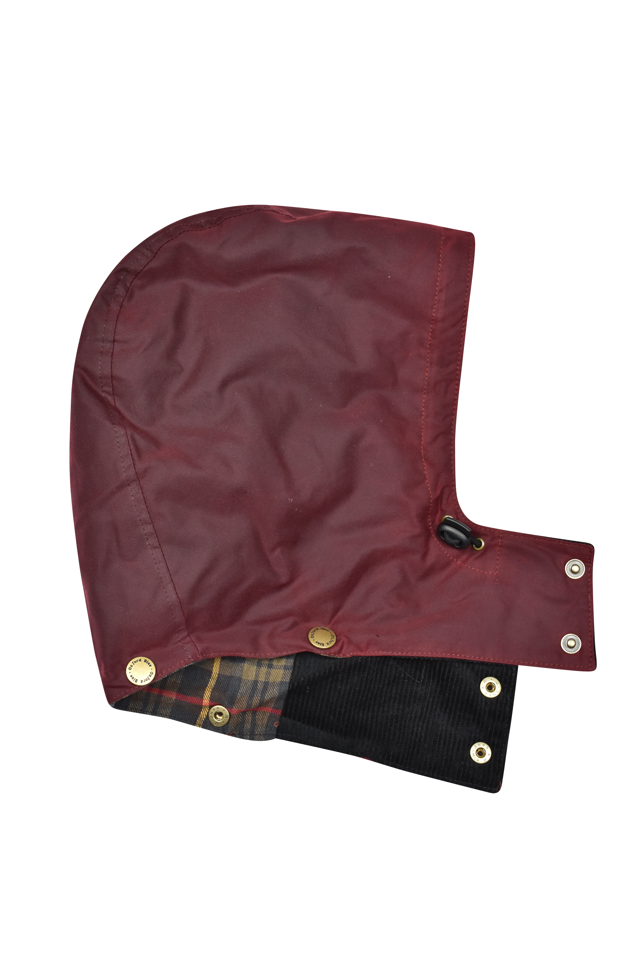 W02 - Women's Olivia Waxed Jacket - PLUM - Oxford Blue