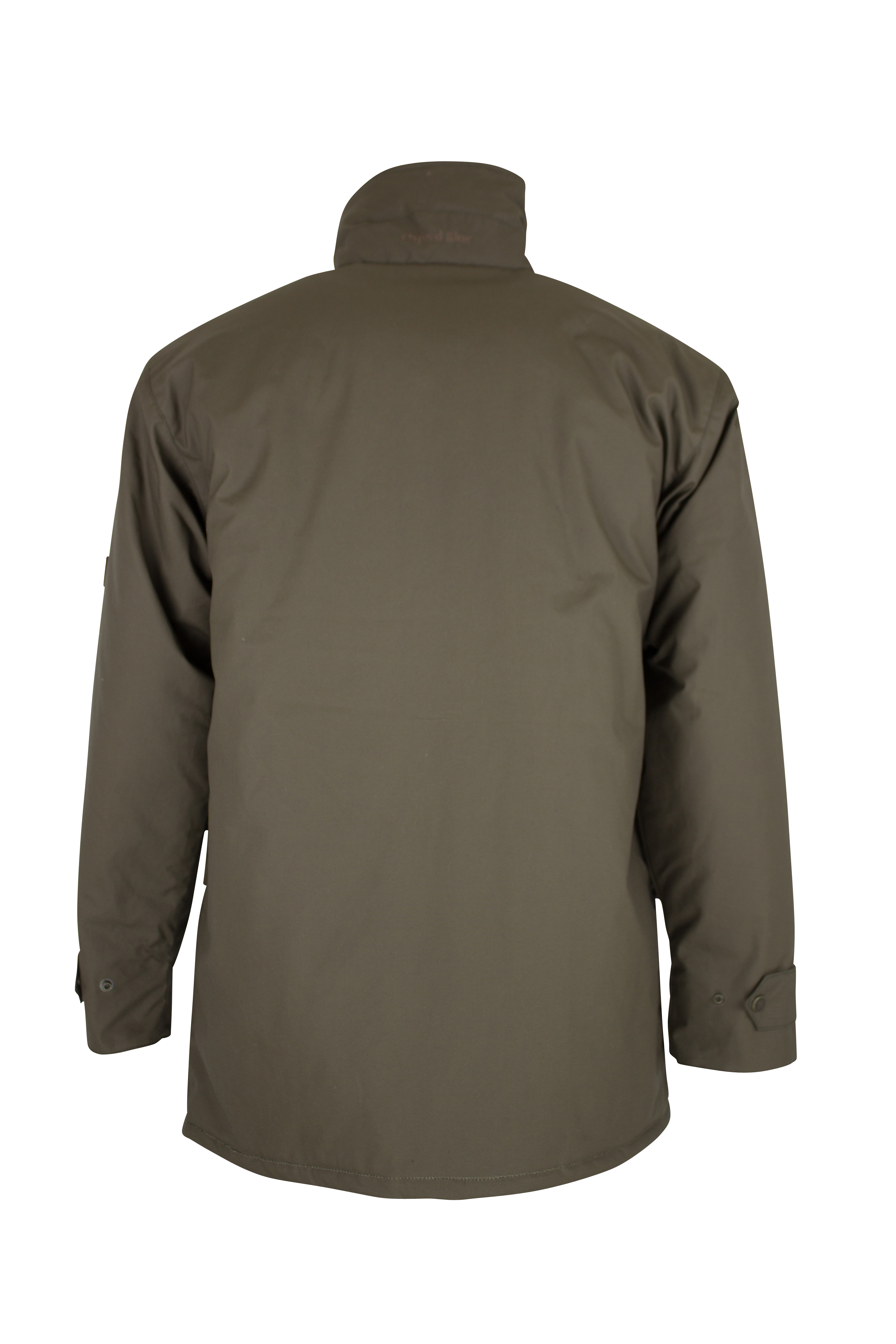 W18 - Men's Knightsbridge Staywax Jacket - OLIVE - Oxford Blue