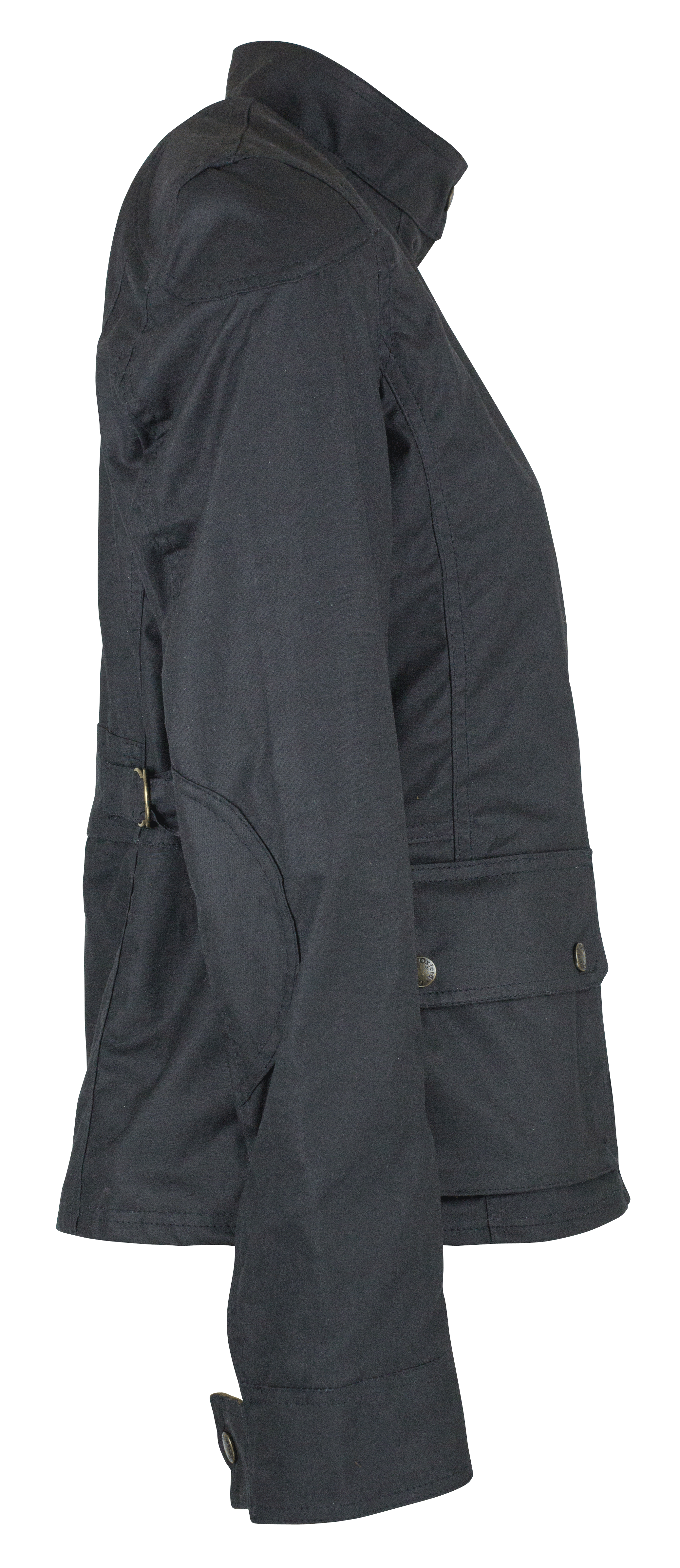 W31 - Ladies New York Biker - BLACK - Oxford Blue