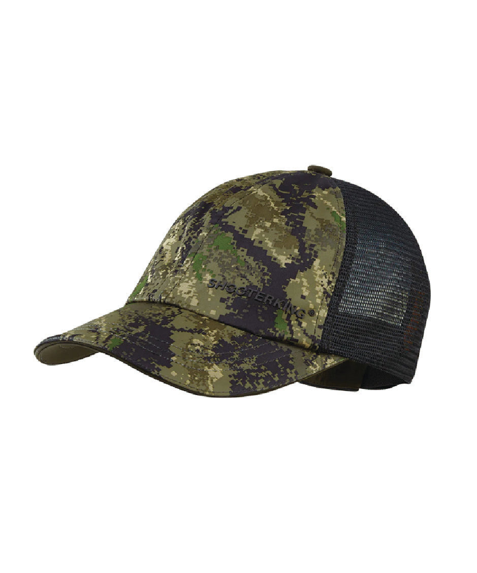 Huntflex Summer Base Cap - Camouflage - Oxford Blue