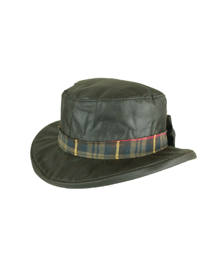 HW33 - Women's Thelma Wax Hat - GREEN - Oxford Blue