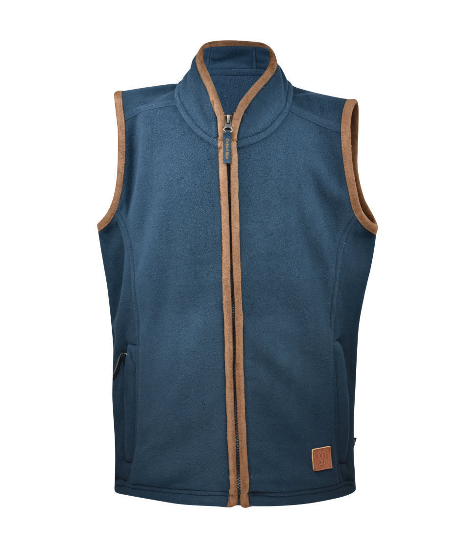 KF01 - Kids Fleece Gilet - NAVY - Oxford Blue