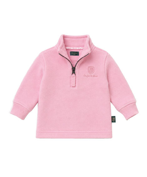 KSS03 - Childrens Unisex Ayr Sweatshirt - PINK - Oxford Blue