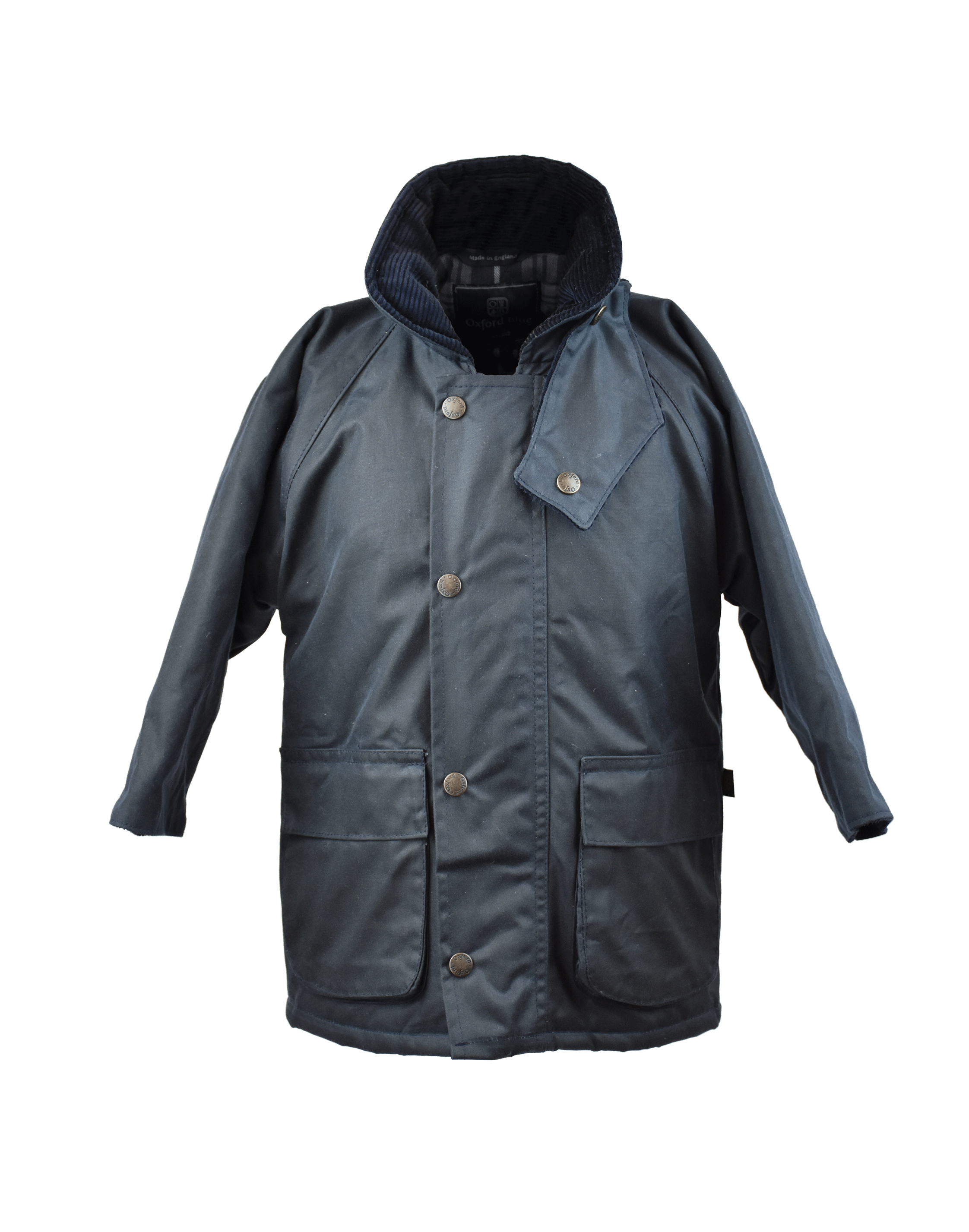 KW18K - Junior Knightsbridge Wax Jacket - NAVY