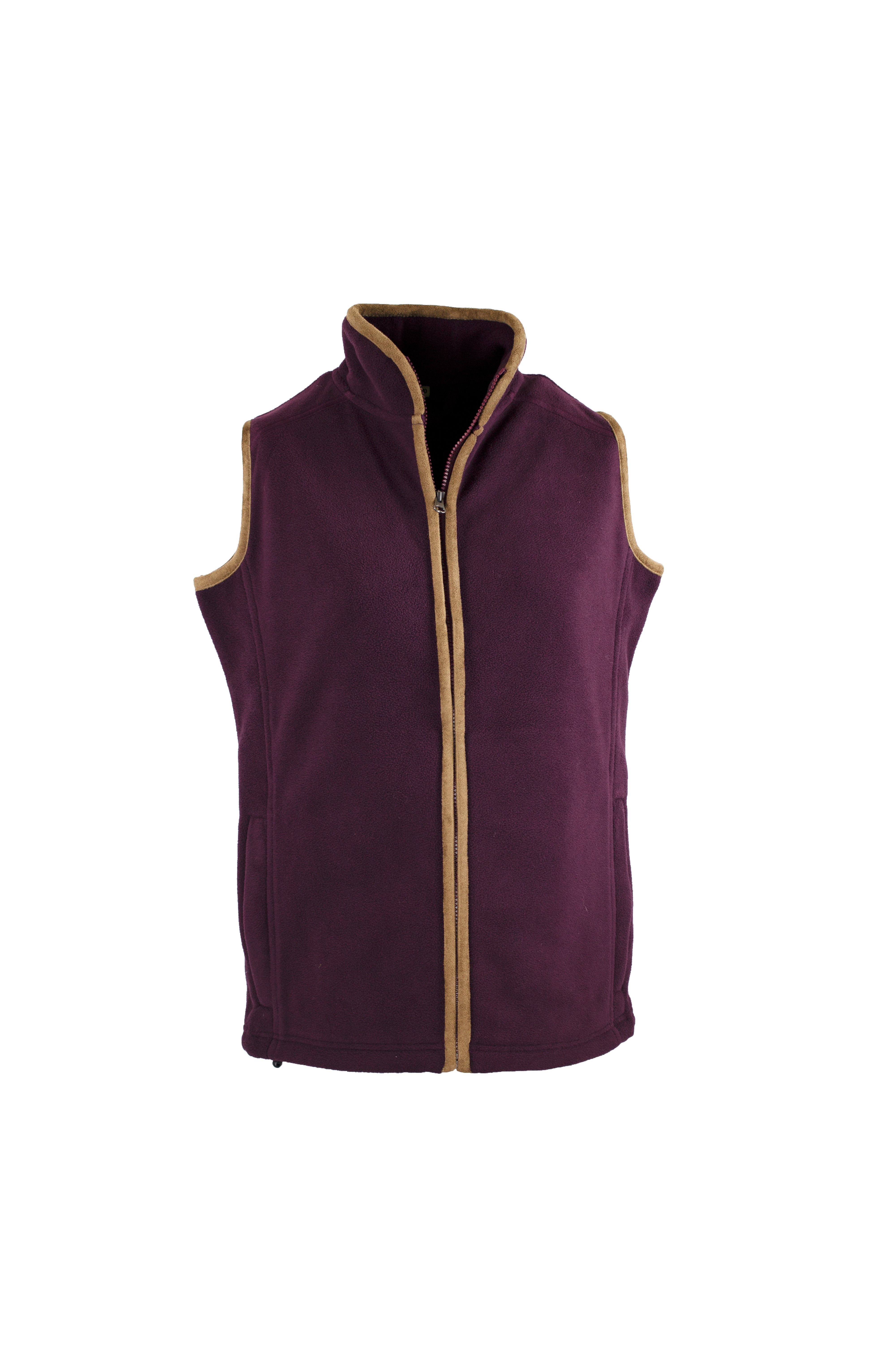 LF201 - Ladie's Fleece Gilet - PLUM