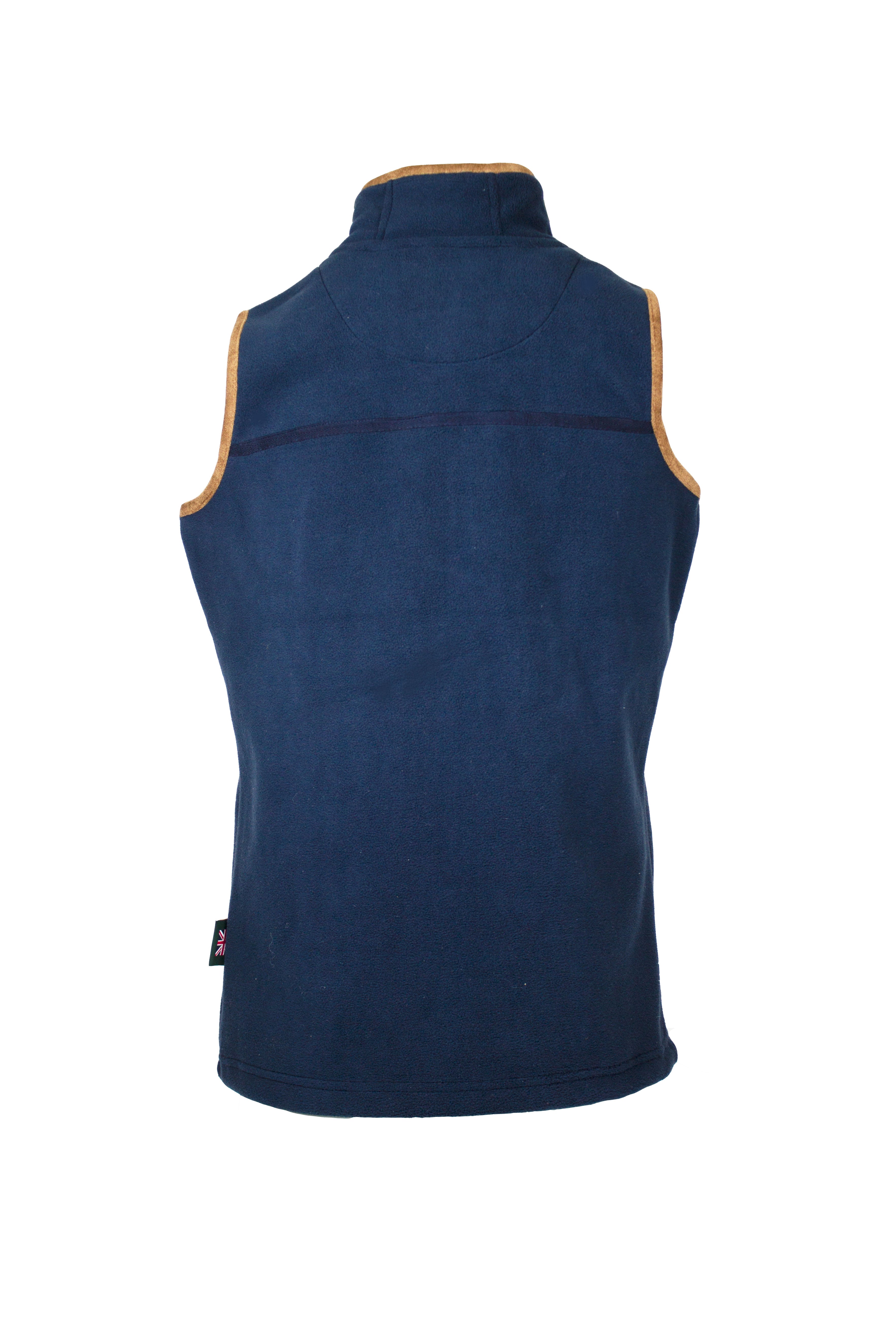 LF201 - Ladie's Fleece Gilet - NAVY - Oxford Blue