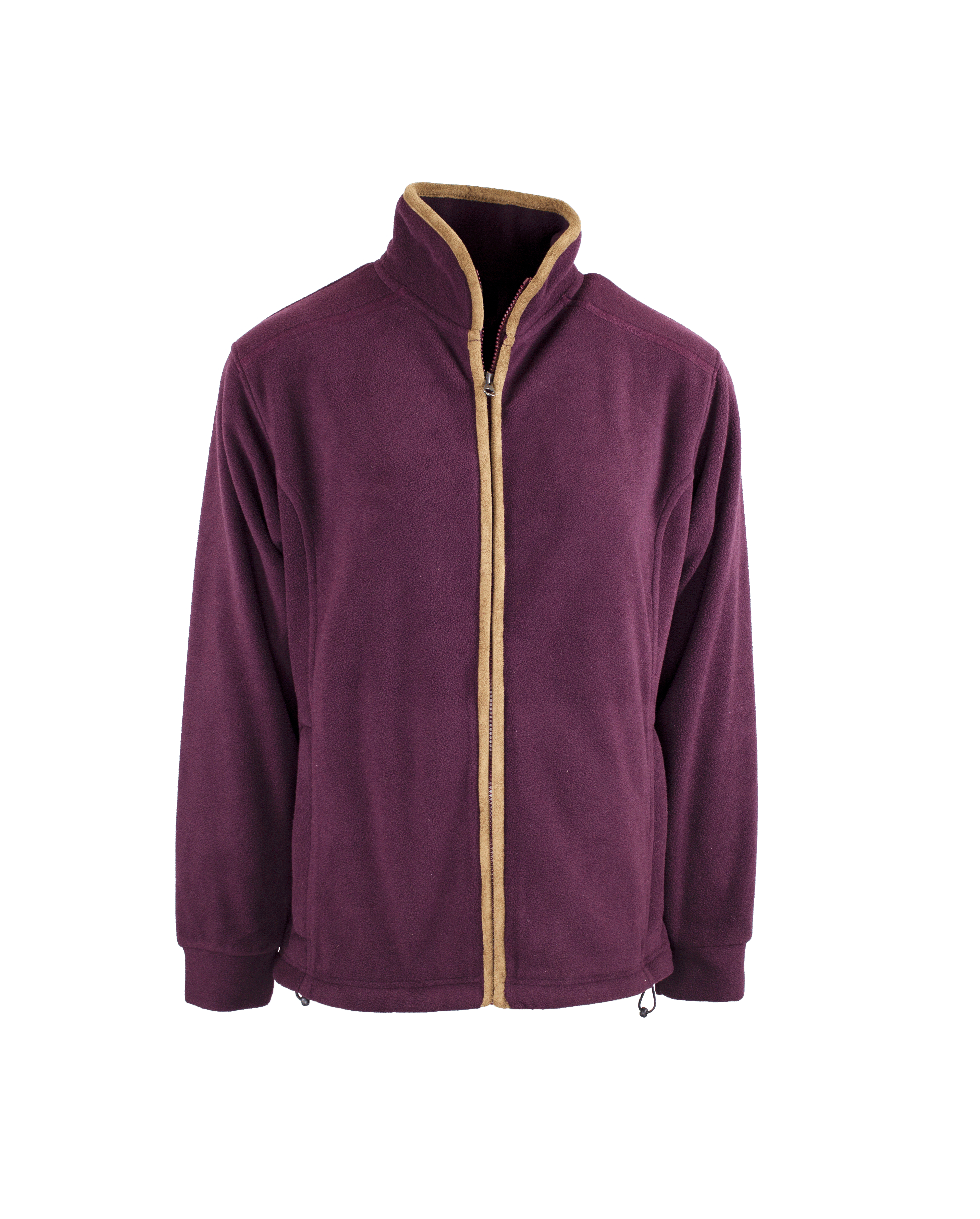 LF202 - Ladie's Fleece Jacket - PLUM - Oxford Blue
