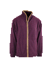 LF202 - Ladie's Fleece Jacket - PLUM - Oxford Blue