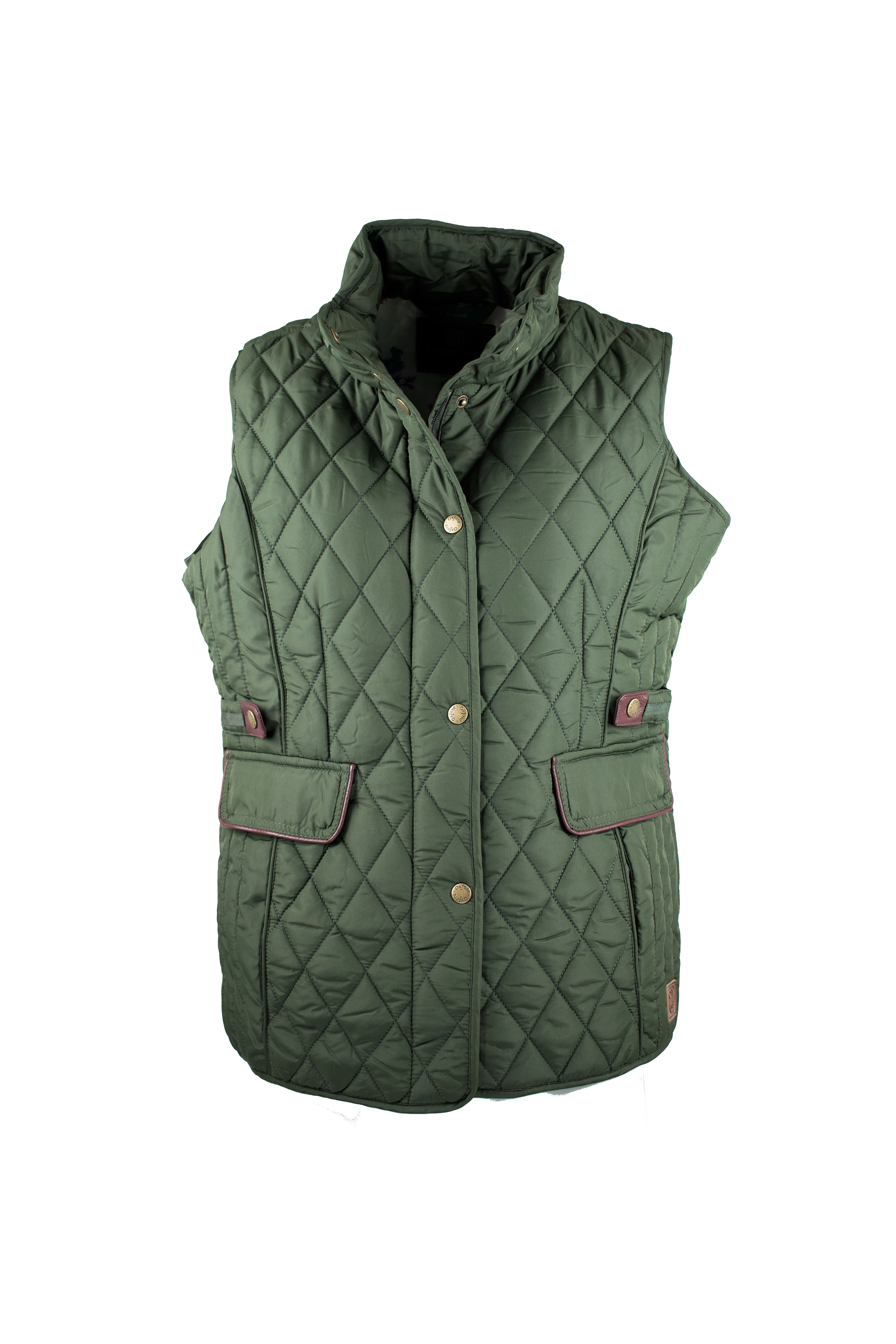 LJ001 - Ladies Maya Quilted Gilet - GREEN