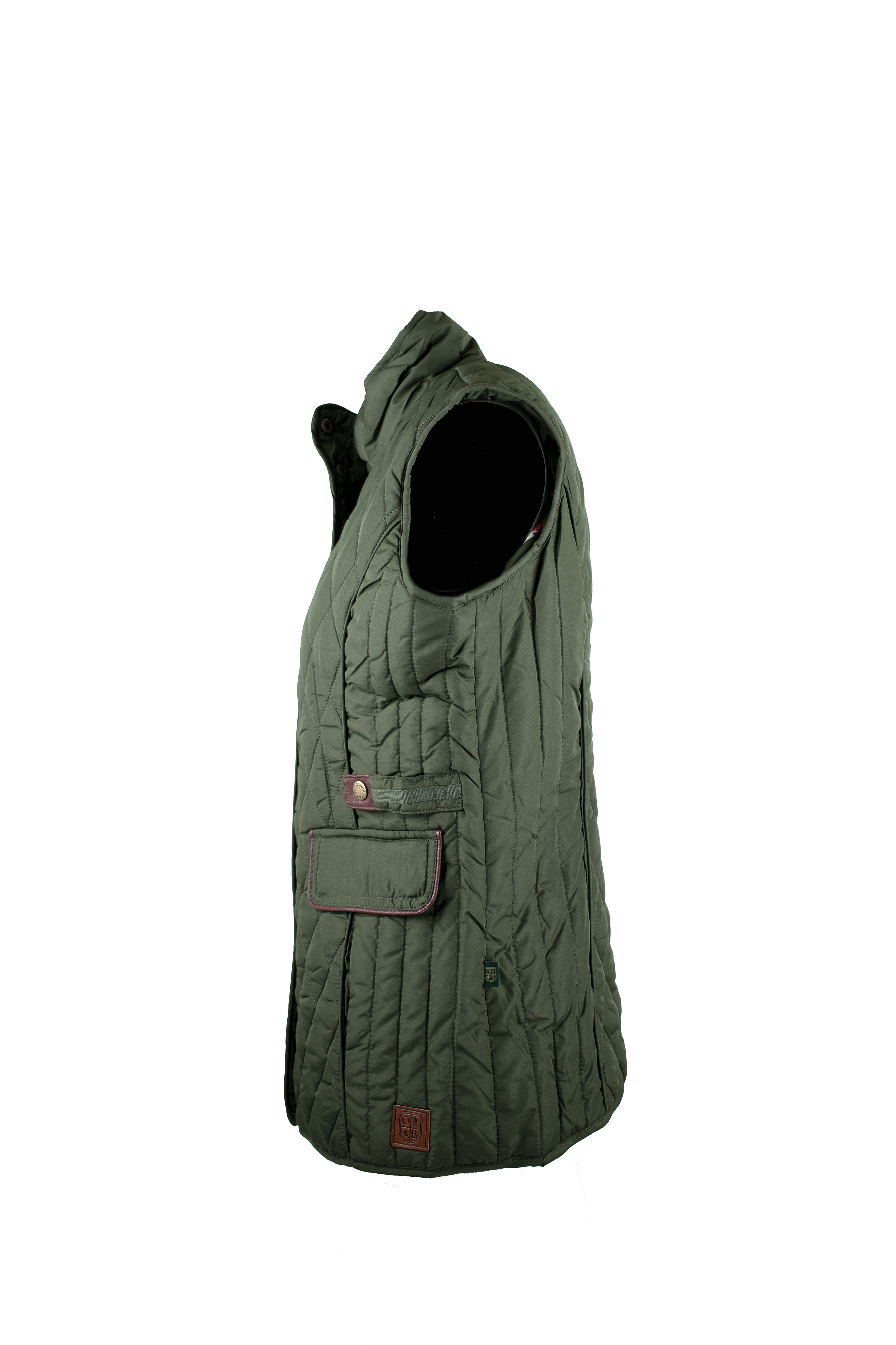 LJ001 - Ladies Maya Quilted Gilet - GREEN