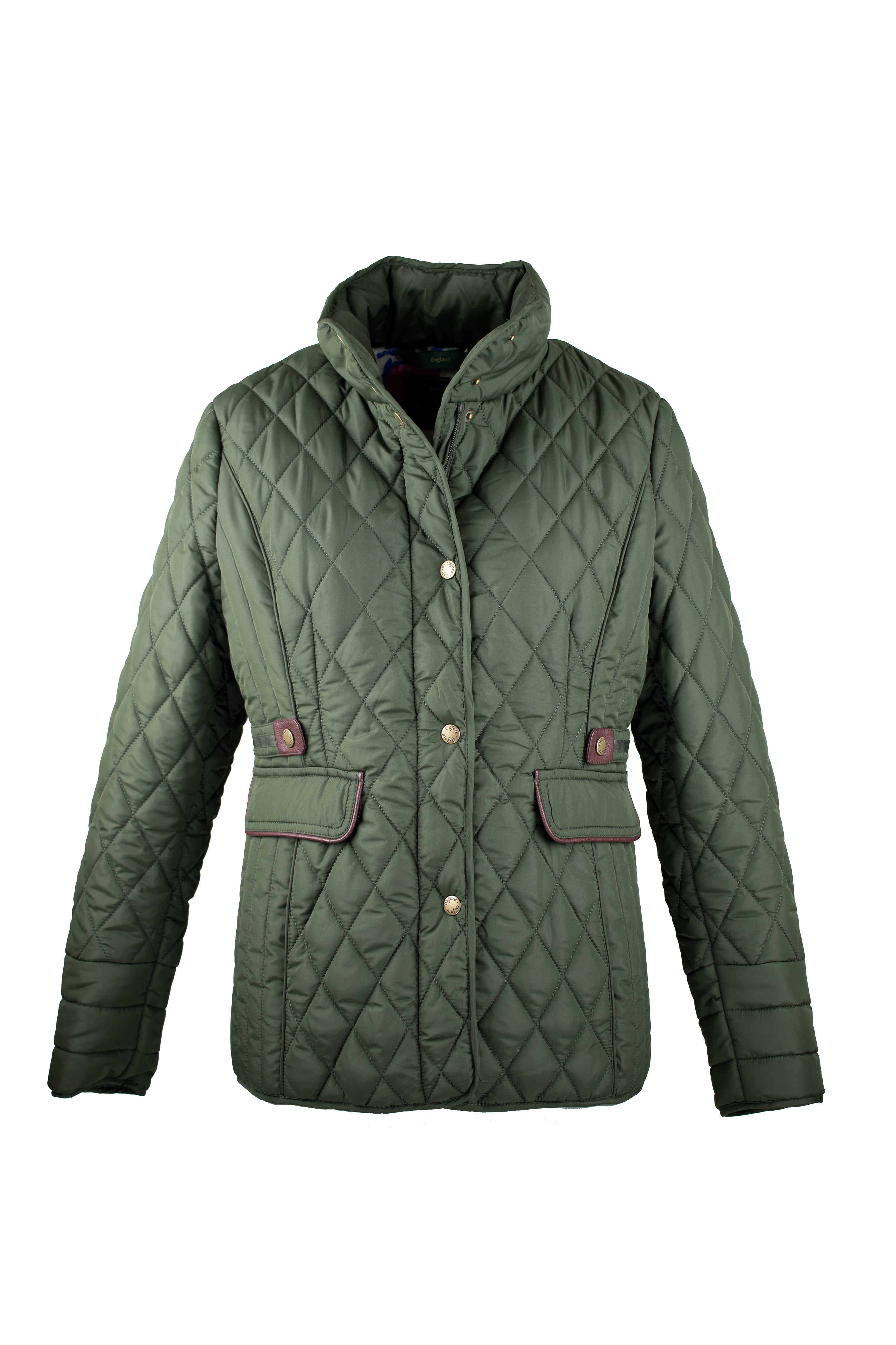 LJ002 - Ladies Maya Quilted Jacket - GREEN