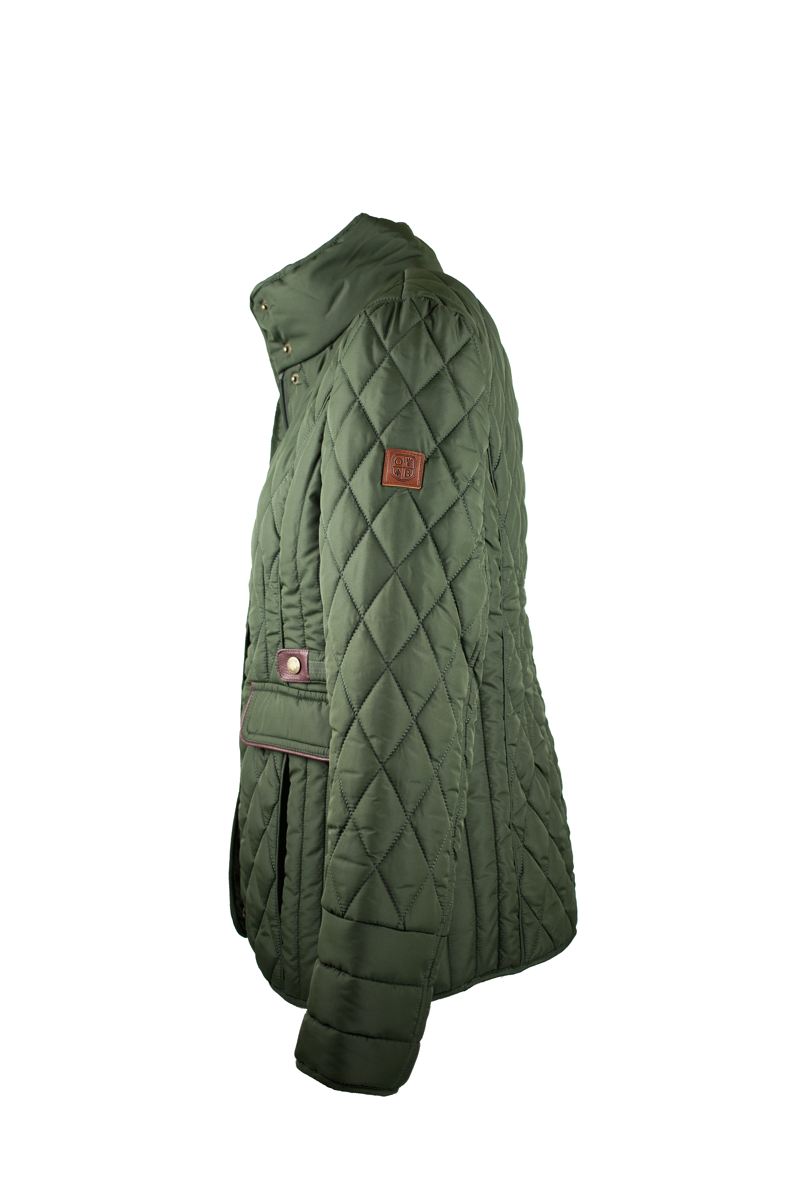 LJ002 - Ladies Maya Quilted Jacket - GREEN