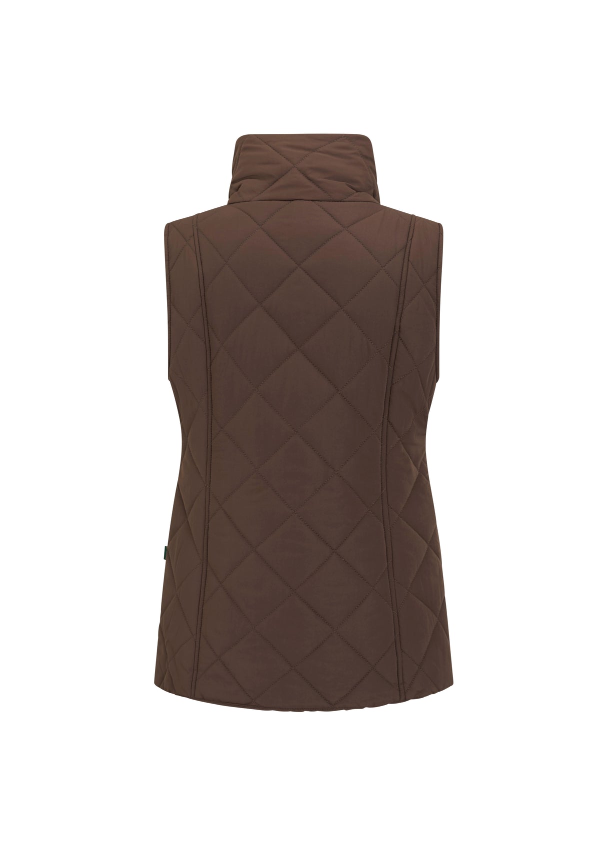 LJ003- Ladies Clare Quilted Gilet - BROWN - Oxford Blue