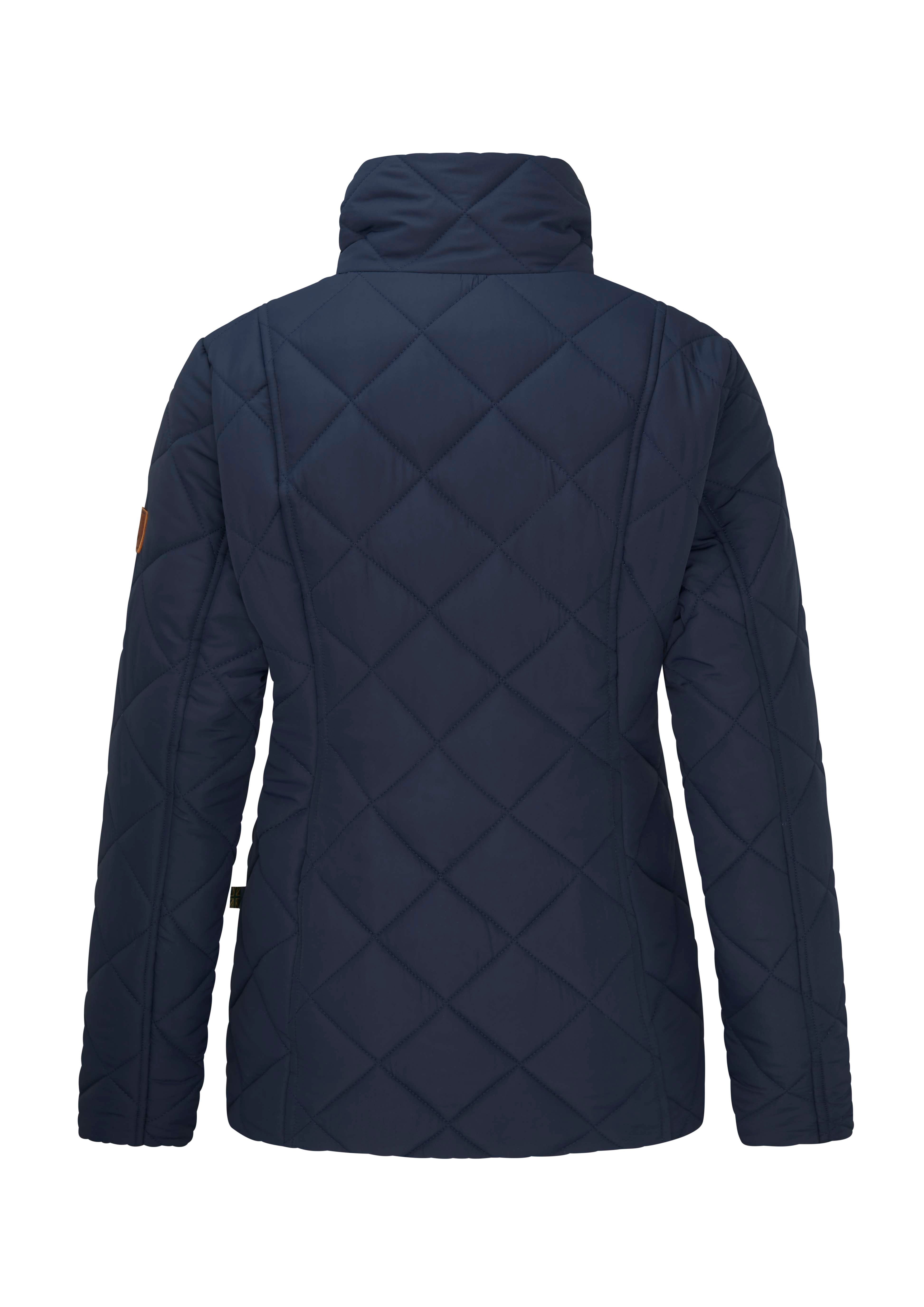 LJ004- Ladies Clare Quilted Jacket - NAVY - Oxford Blue