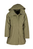 LJ075 - Women's New England Coat - DARK BEIGE - Oxford Blue