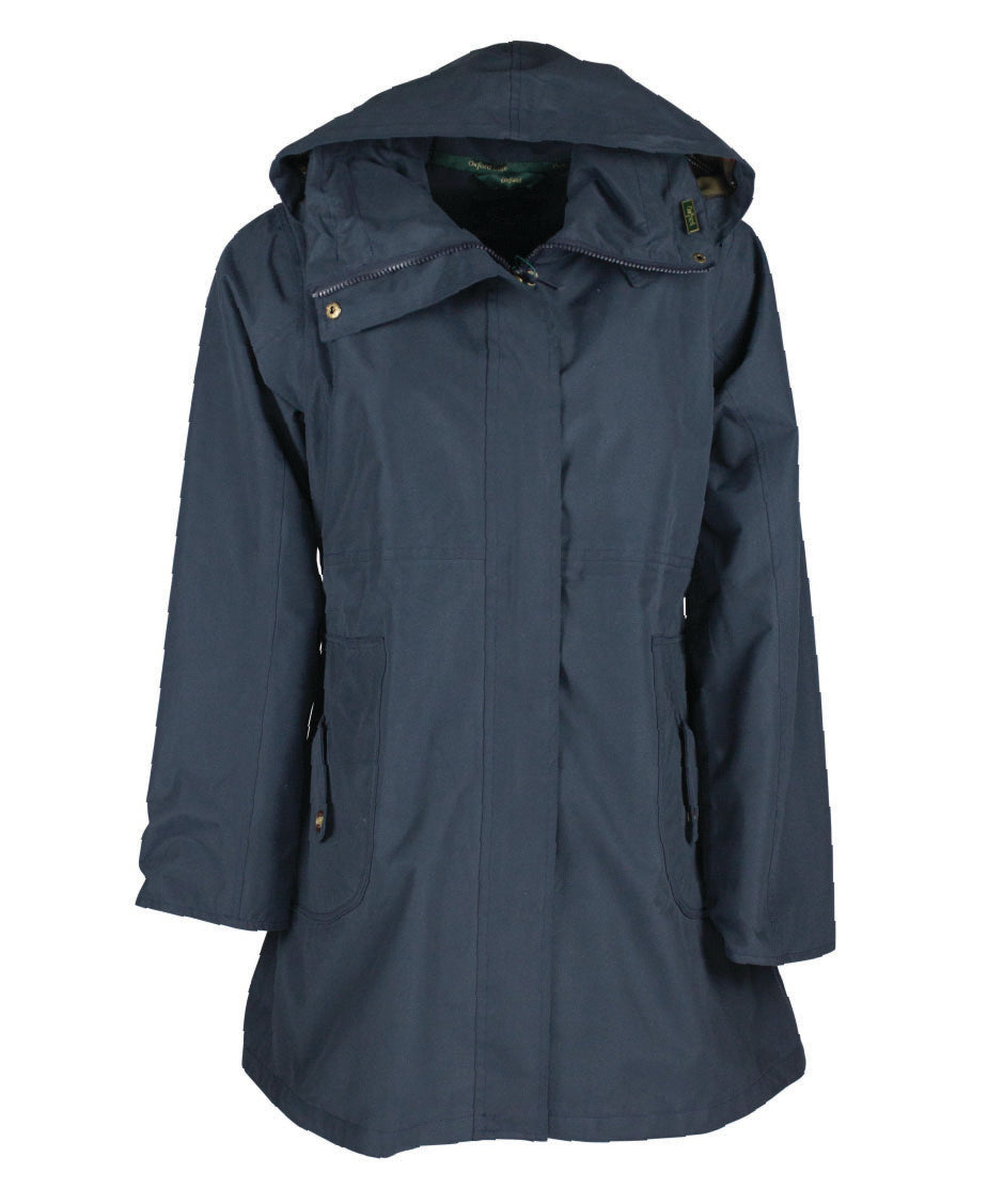 LJ075 - Women's New England Coat - NAVY - Oxford Blue