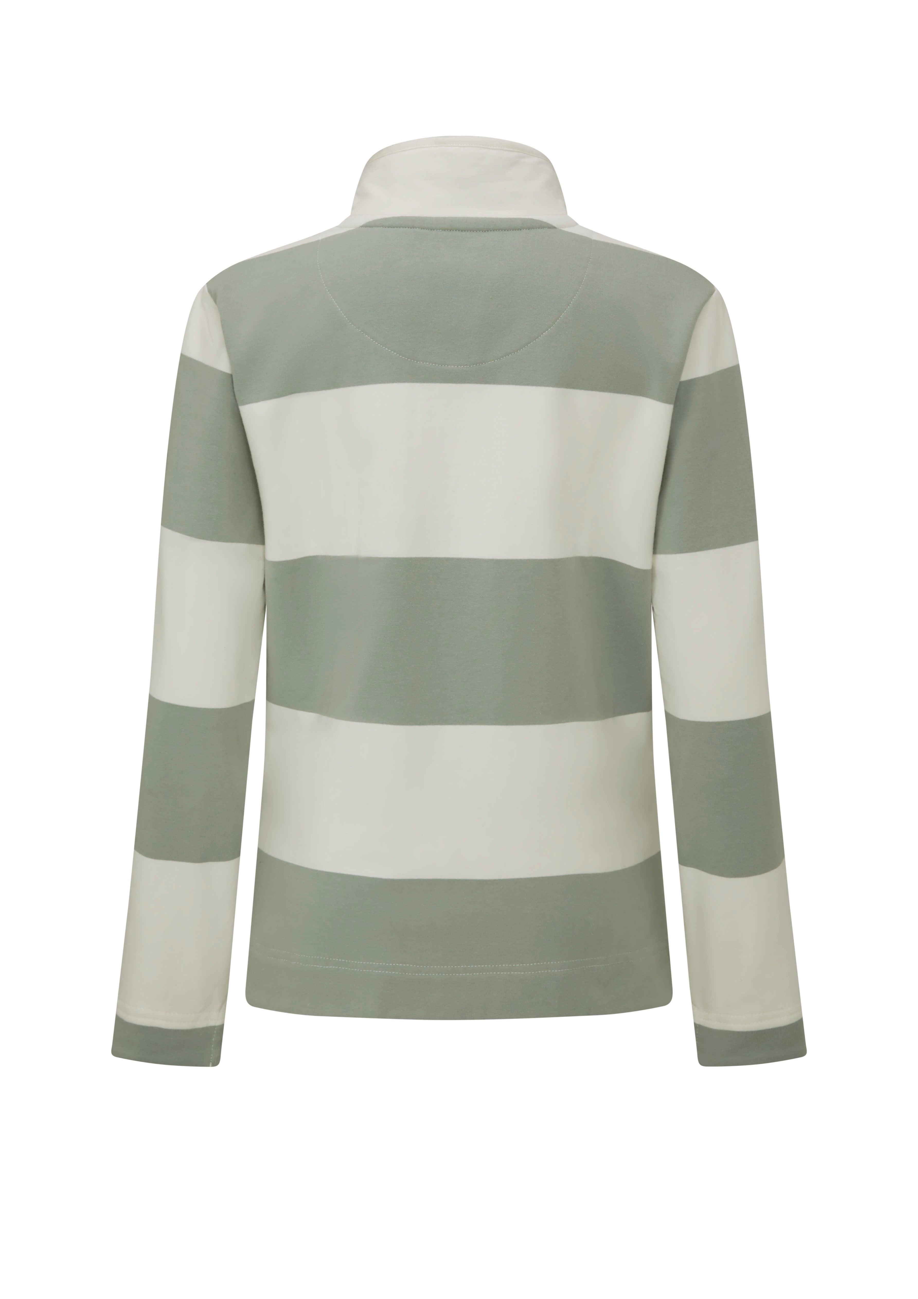LSS05 - Ladies Cadiz Sweatshirt - Sage - Oxford Blue