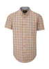 CSS207 - Gents Arlon Short Sleeve Check Shirt - Oxford Blue