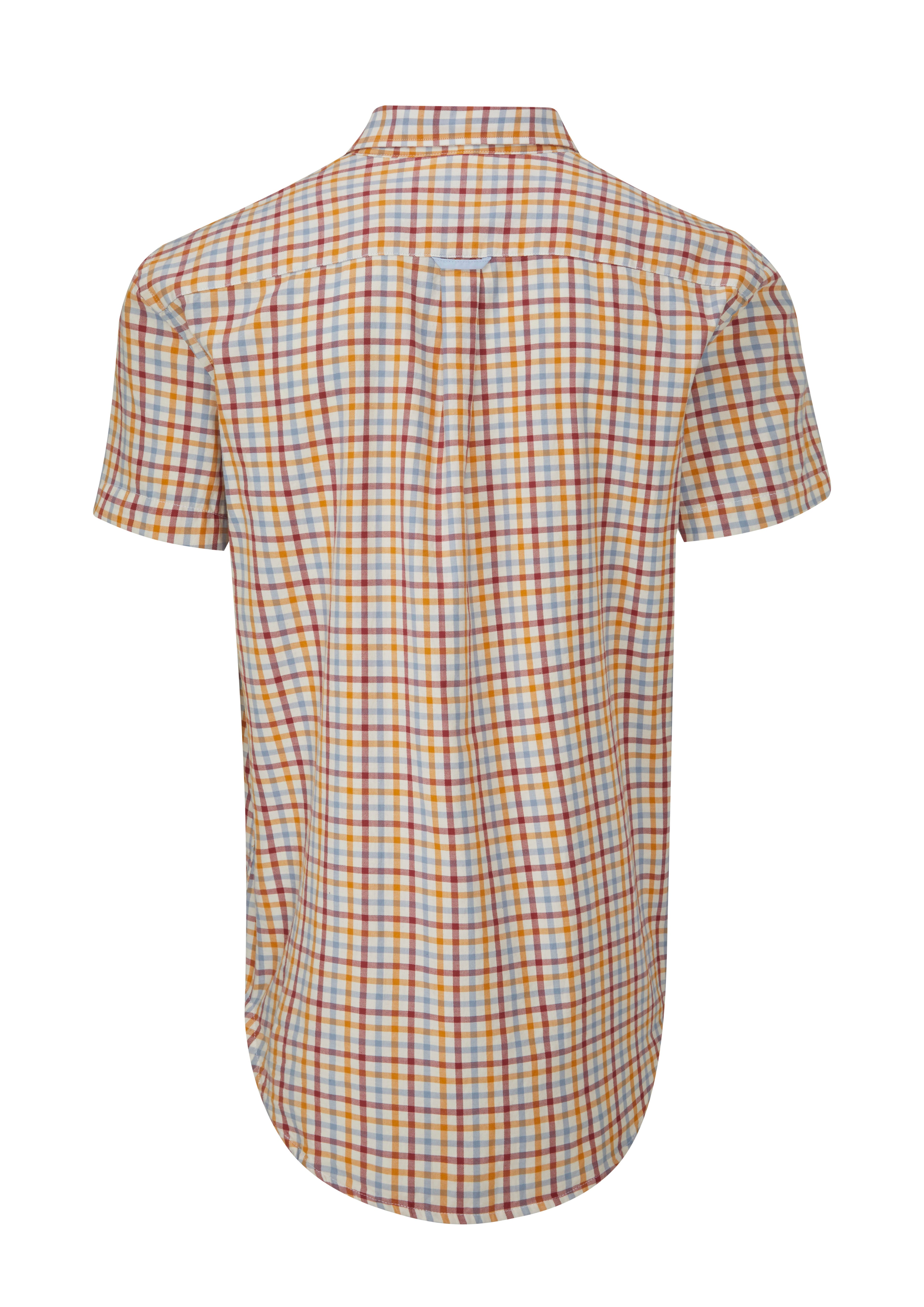 CSS207 - Gents Arlon Short Sleeve Check Shirt - Oxford Blue