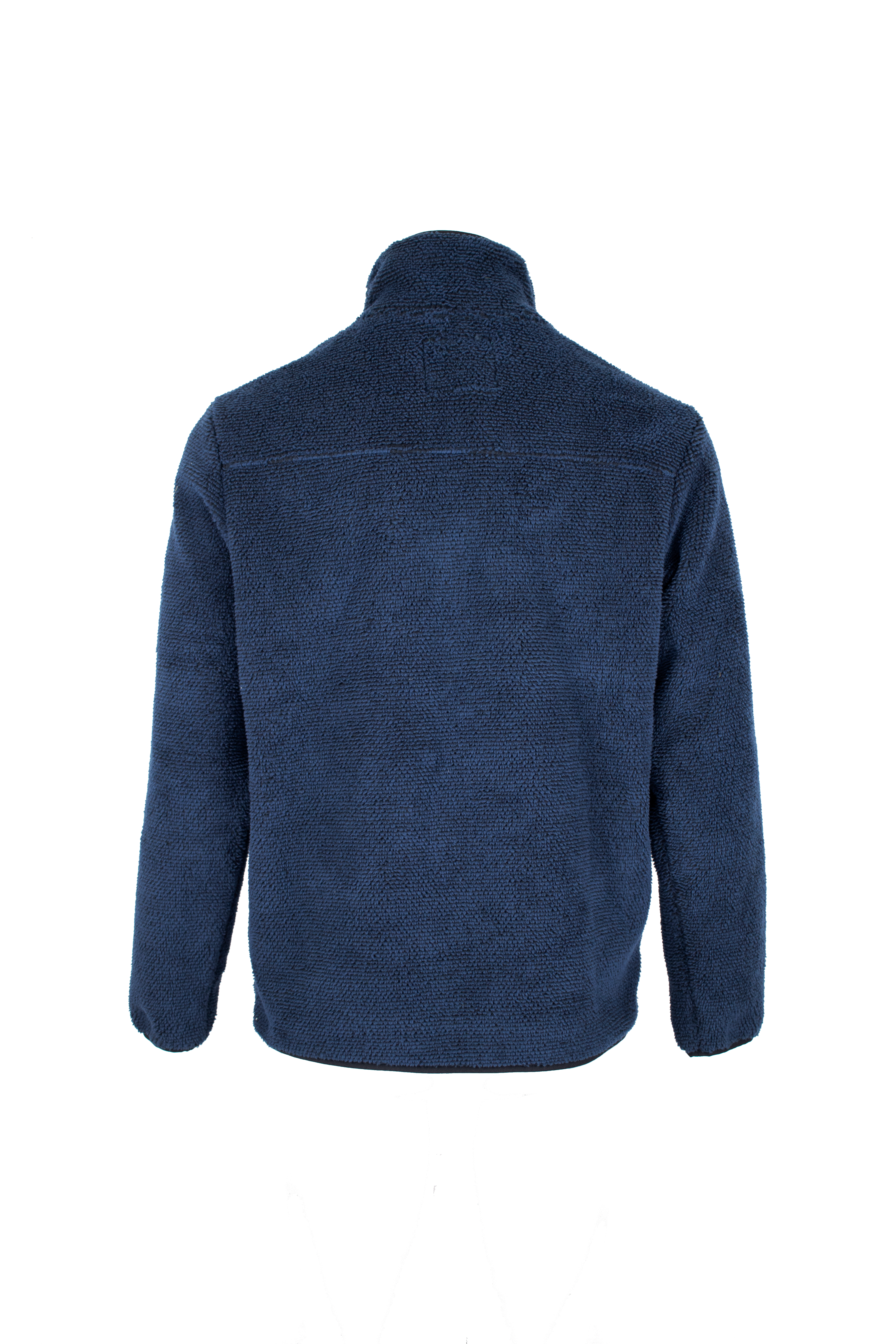 MF107 - Men's Fleck Quarter Zip Fleece - NAVY - Oxford Blue
