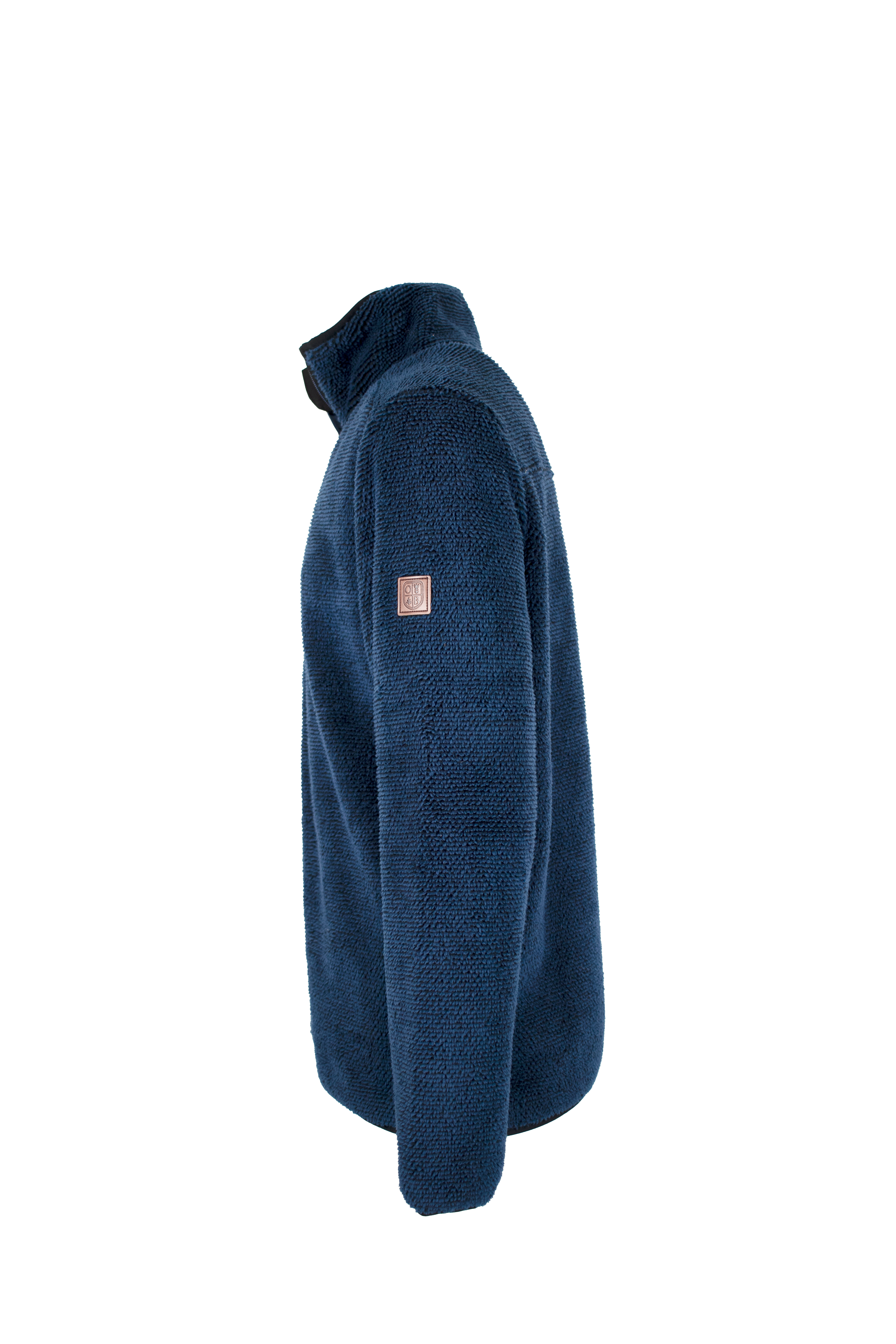 MF107 - Men's Fleck Quarter Zip Fleece - NAVY