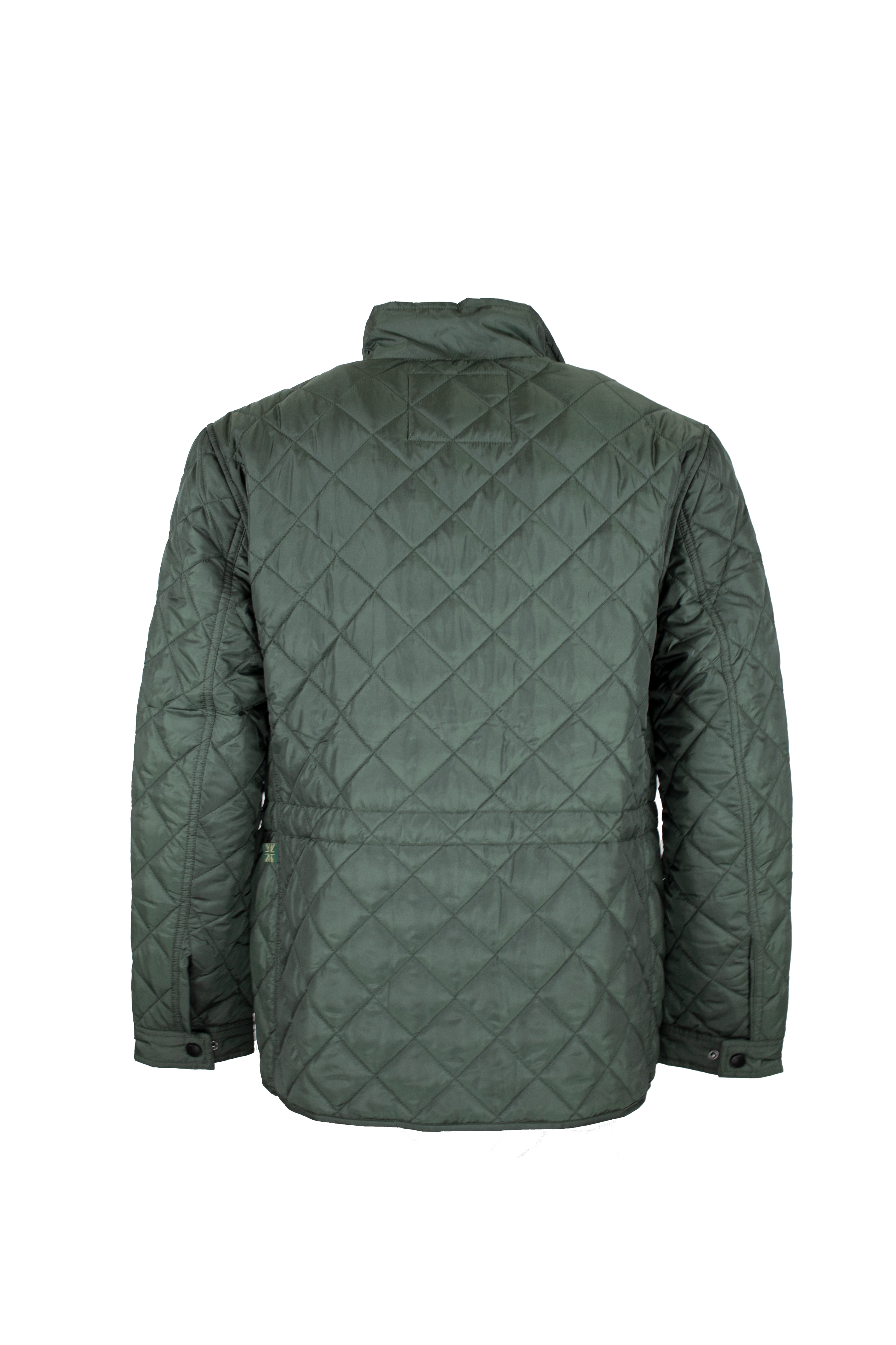 MJ002 - Men's Leiden Quilted Jacket - GREEN - Oxford Blue