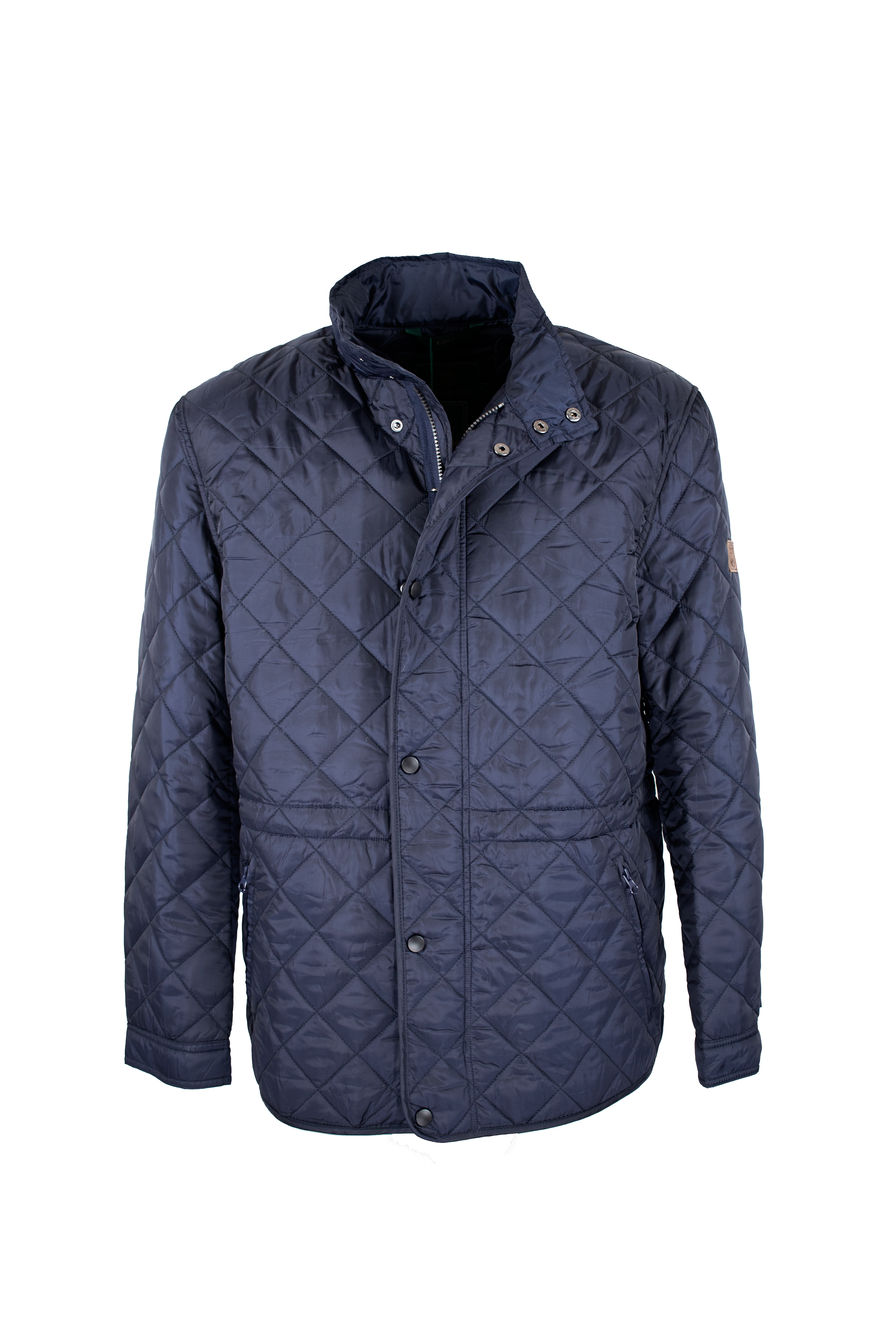 MJ002 - Men's Leiden Quilted Jacket - NAVY - Oxford Blue