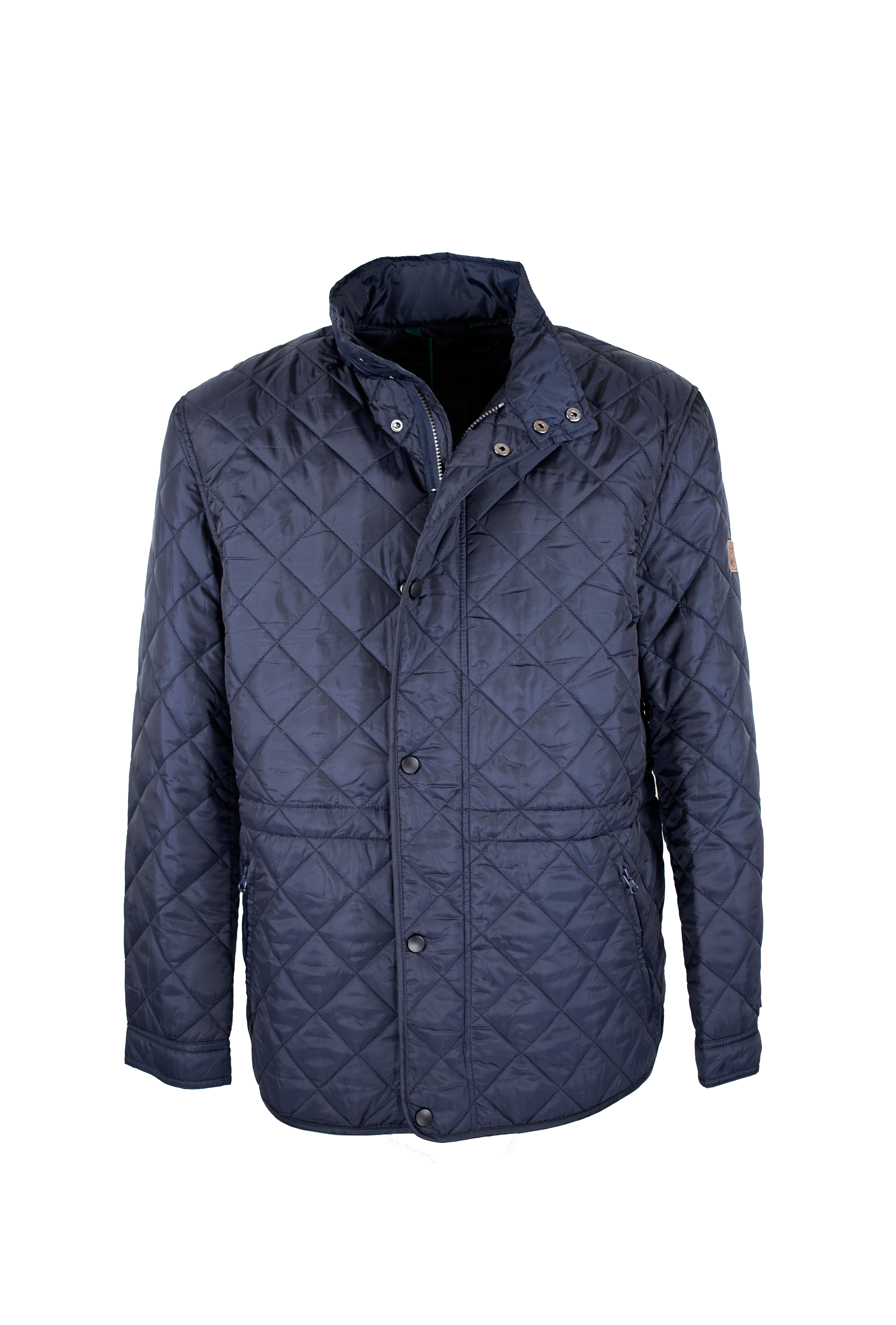 MJ002 - Men's Leiden Quilted Jacket - NAVY