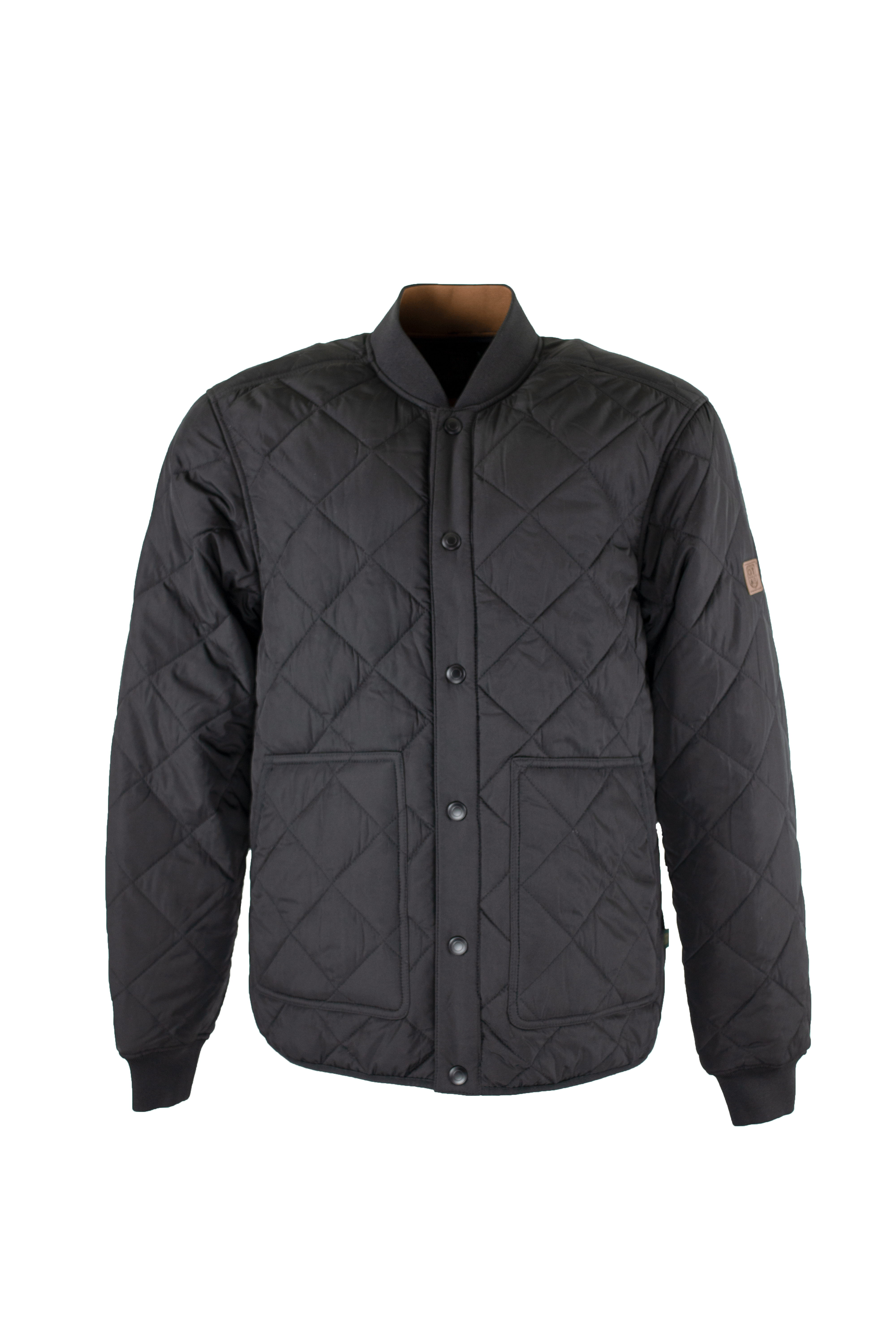 MJ005 - Men's Keswick Quilted Jacket - BLACK