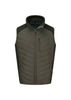 MJ006 - Men's Oslo Gilet - OLIVE - Oxford Blue