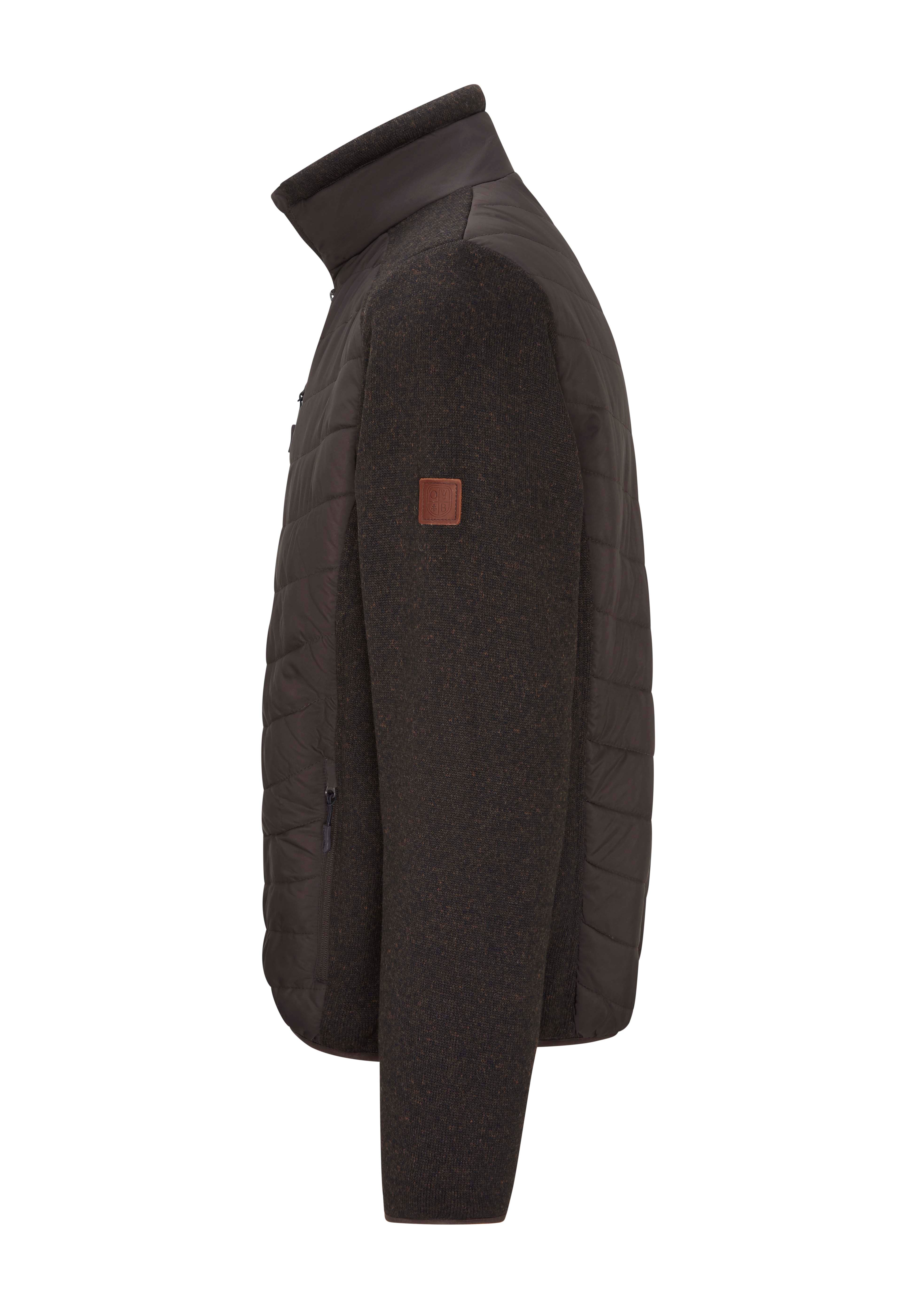 MJ007 - Men's Oslo Jacket - BROWN - Oxford Blue