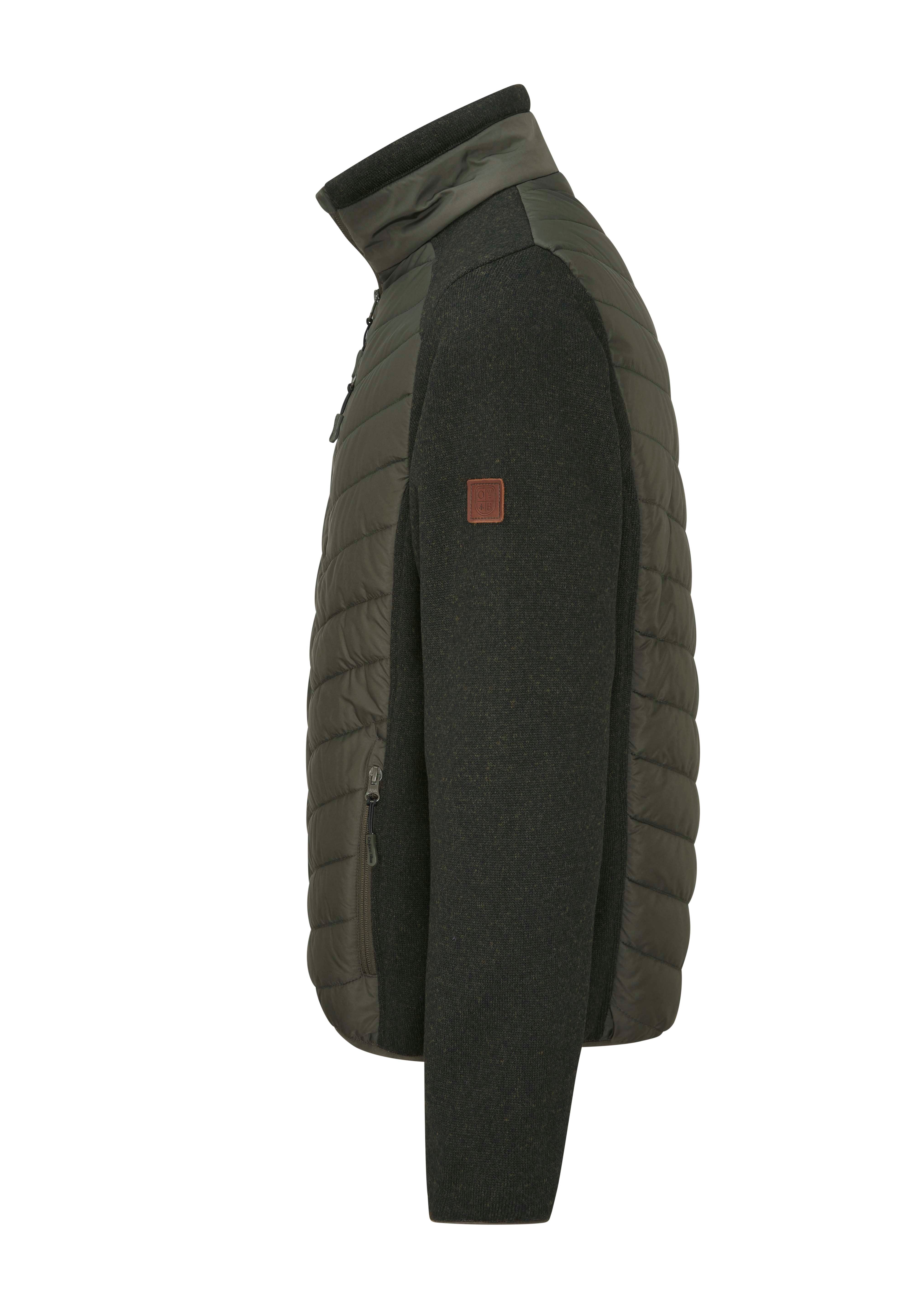 MJ007 - Men's Oslo Jacket - OLIVE - Oxford Blue