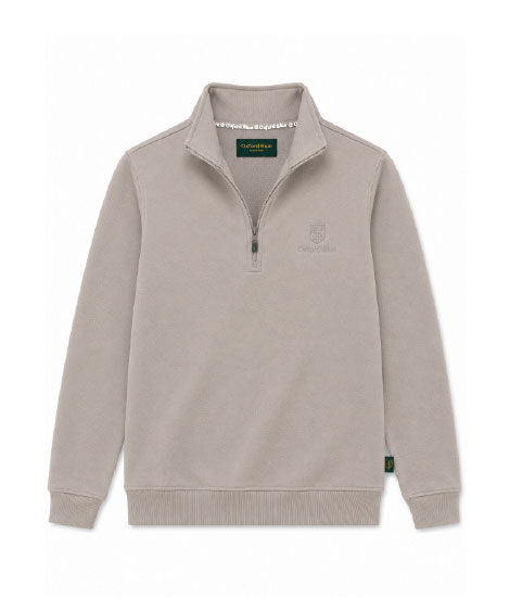 MSS05 - Mens Ayr Sweatshirt - Dark Beige - Oxford Blue