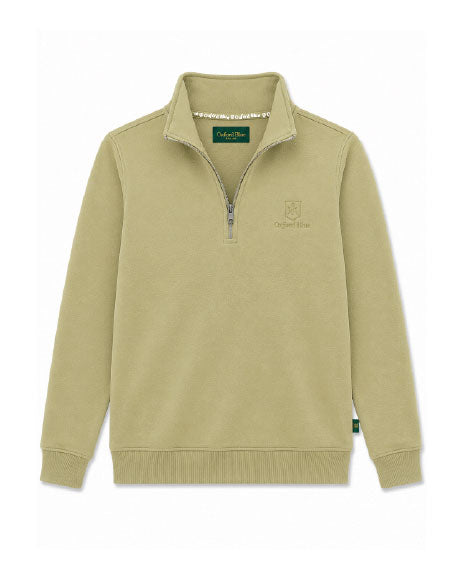 MSS05 - Mens Ayr Sweatshirt - Olive - Oxford Blue